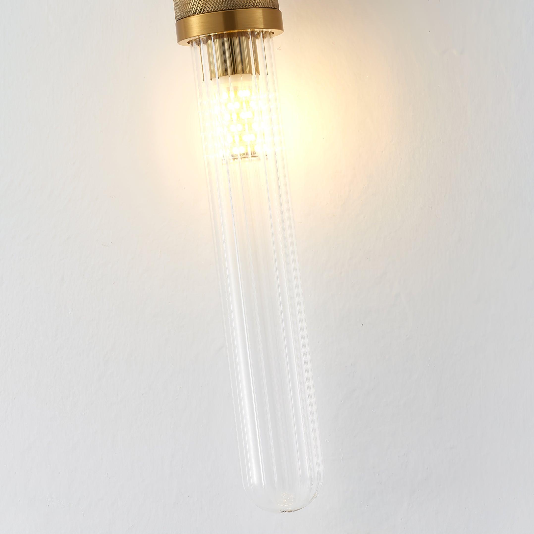 Long Arc Glass Wall Sconce
