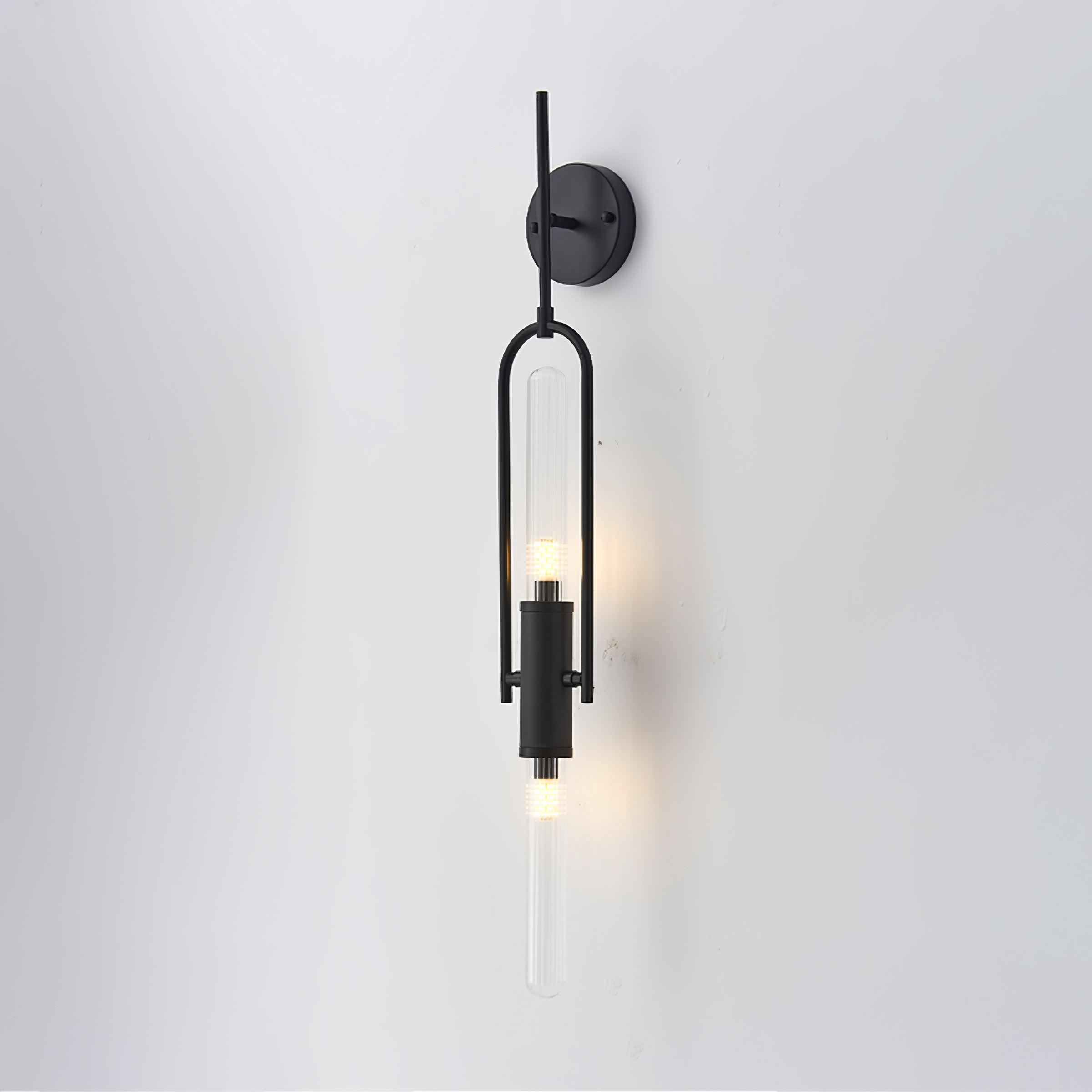 Long Arc Glass Wall Sconce
