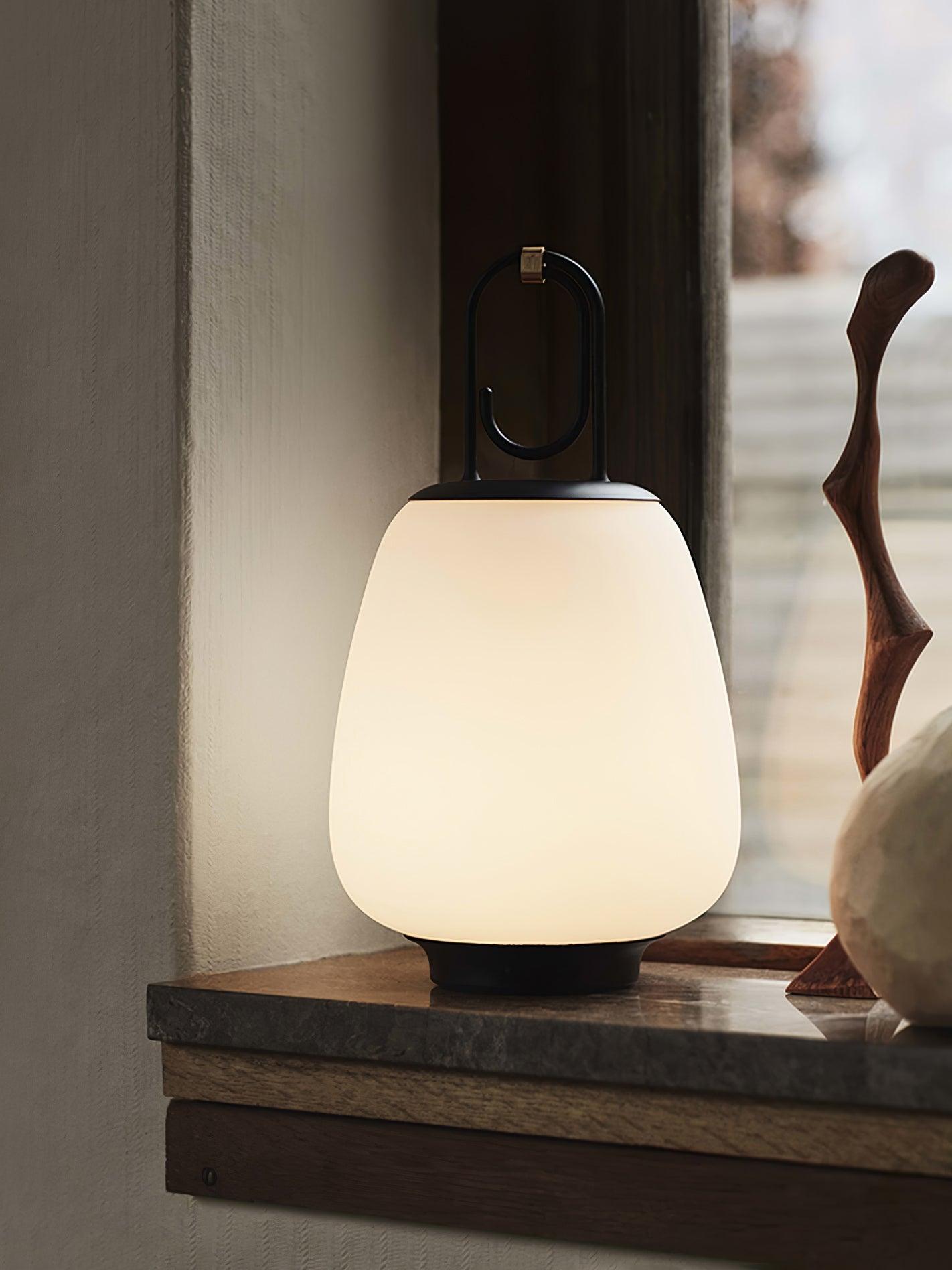 Lucia Lantern Table Light 6.3", Bedside Table Lamp, detail 13