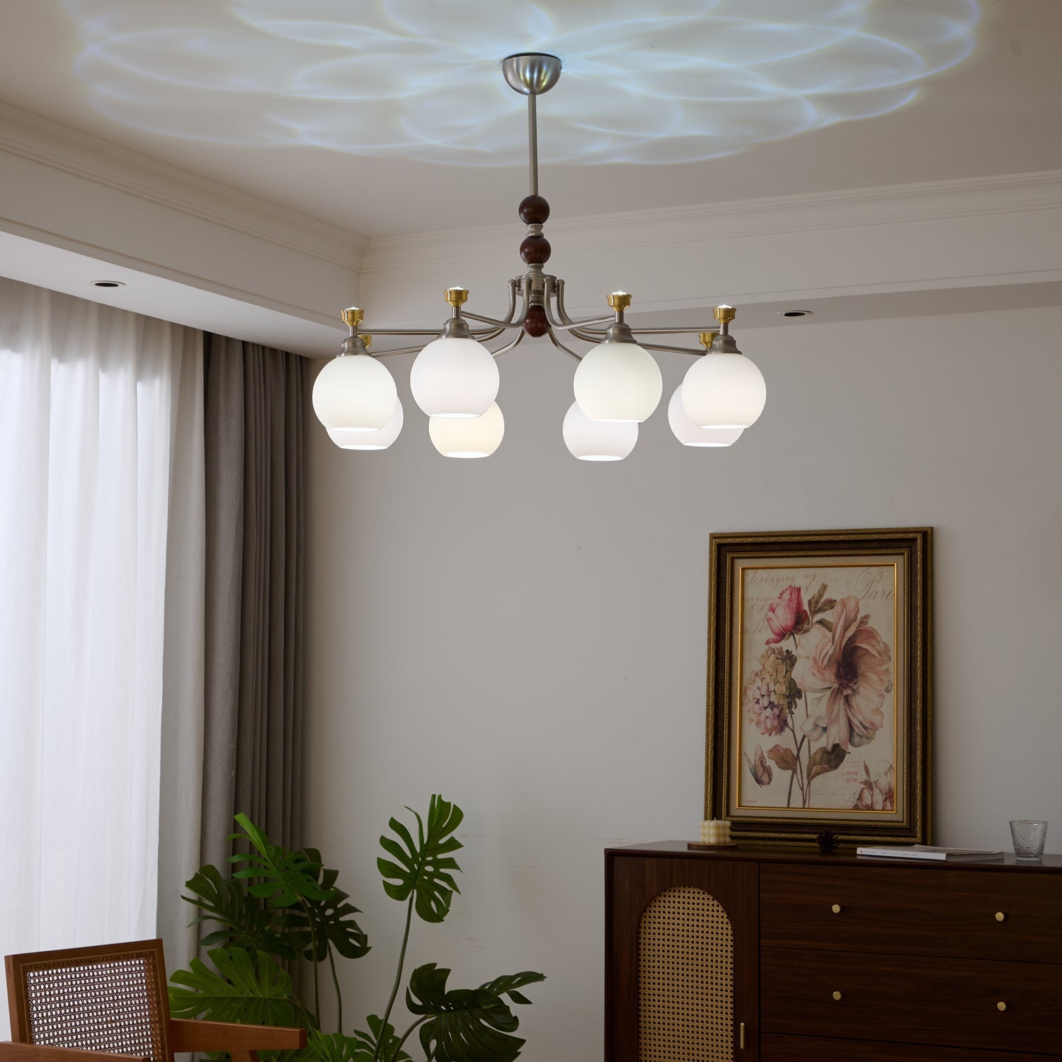 Lucienne Orb Chandelier detail view 14