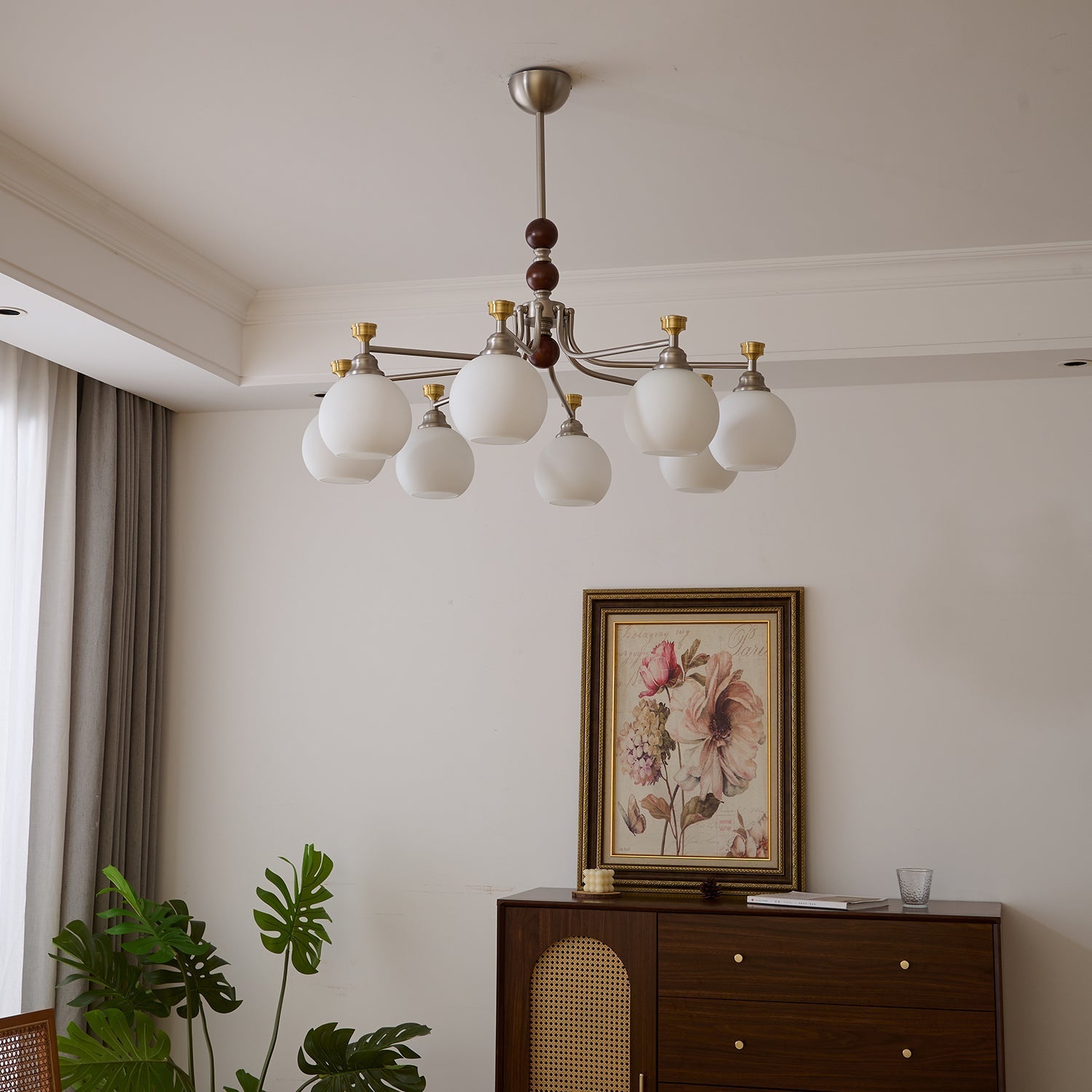 Lucienne Orb Chandelier detail view 34