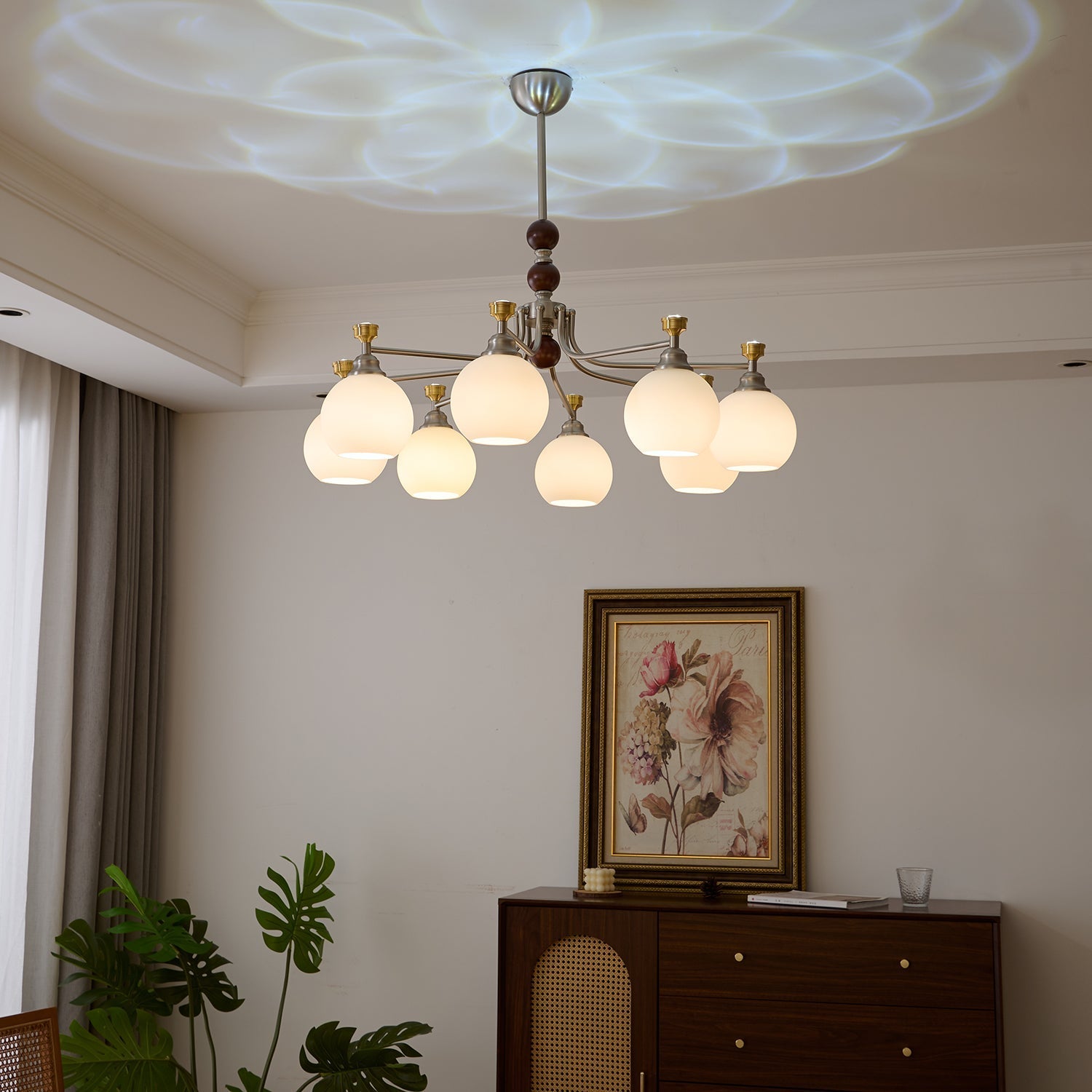 Lucienne Orb Chandelier detail view 46