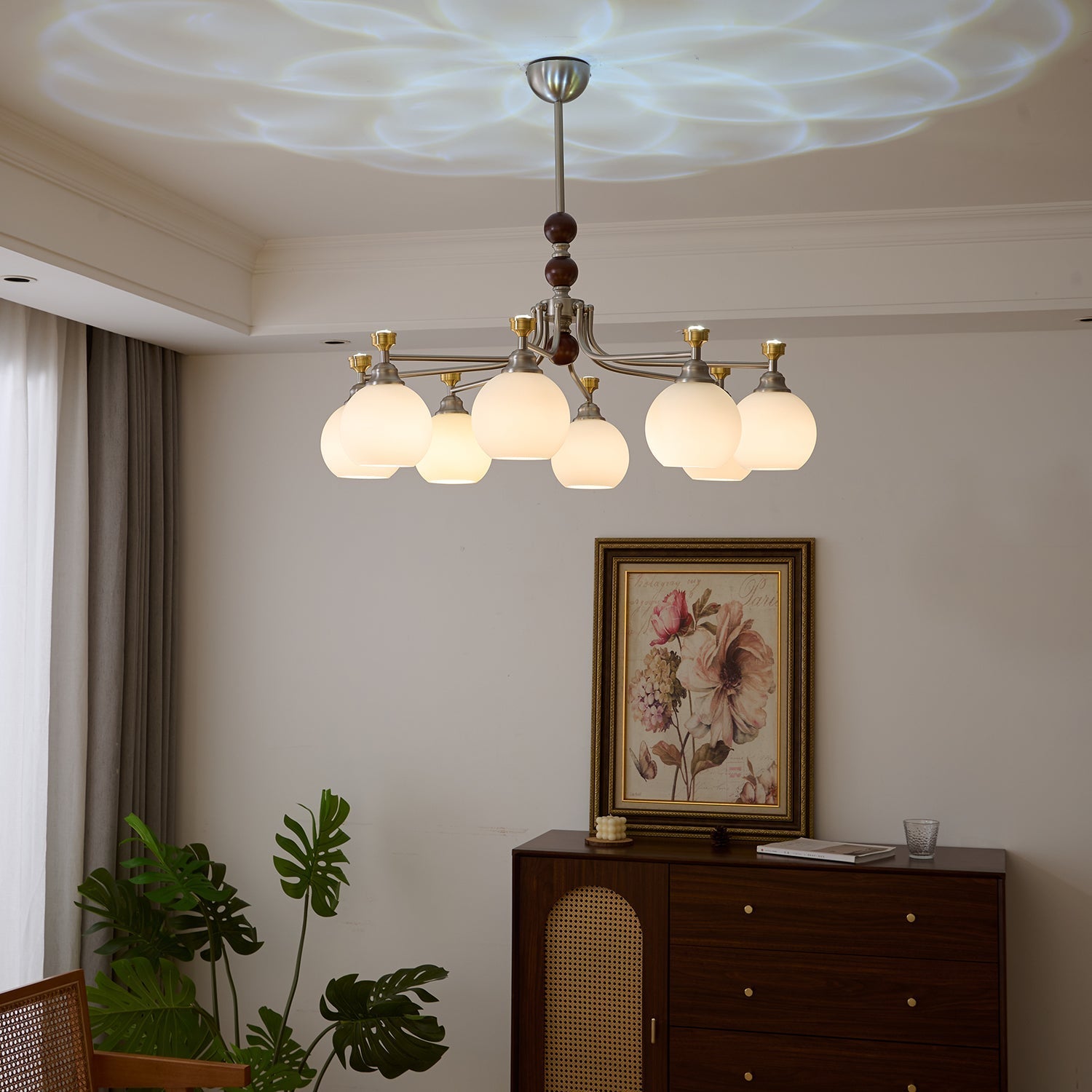 Lucienne Orb Chandelier detail view 18
