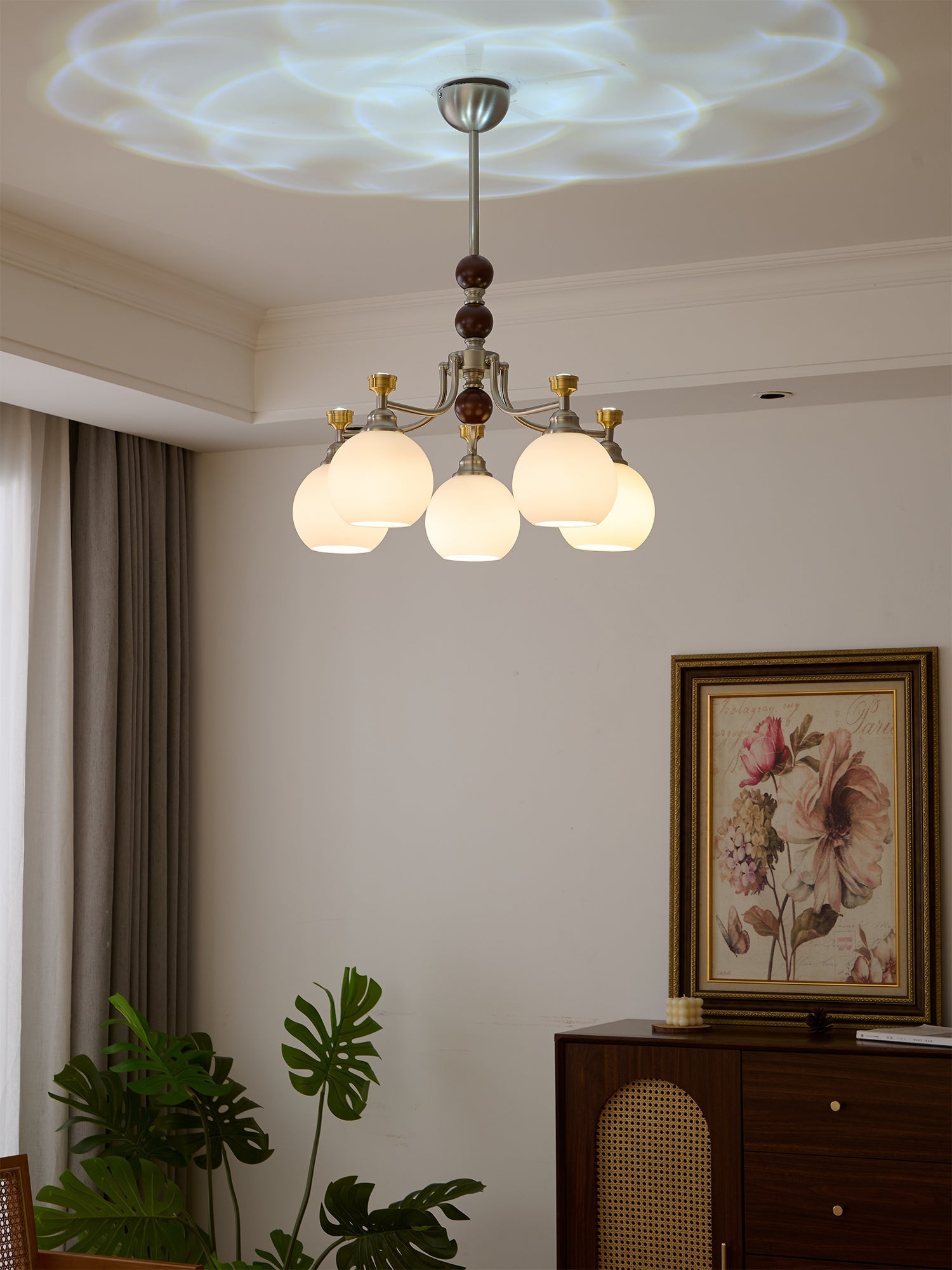 Lucienne Orb Chandelier detail view 16