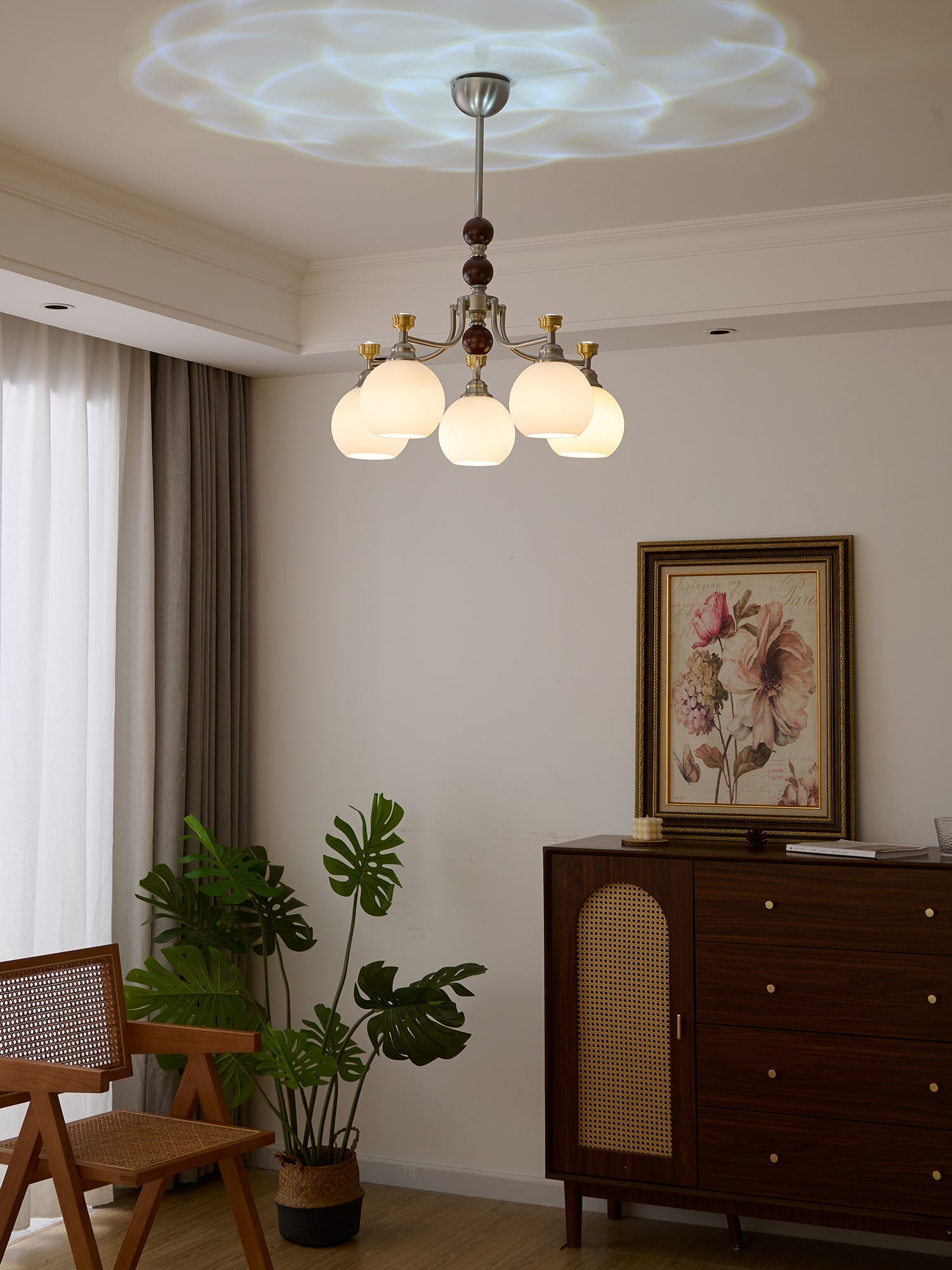 Lucienne Orb Chandelier detail view 19