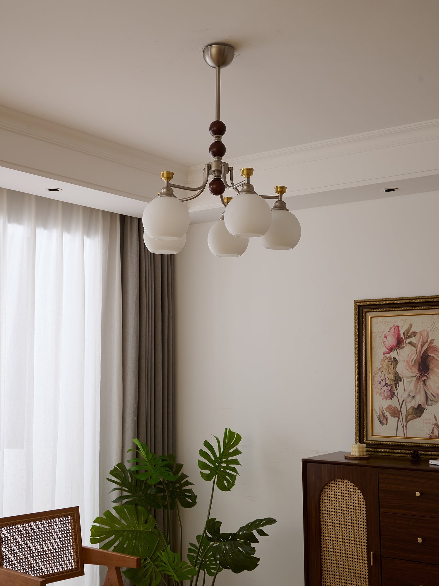 Lucienne Orb Chandelier detail view 25