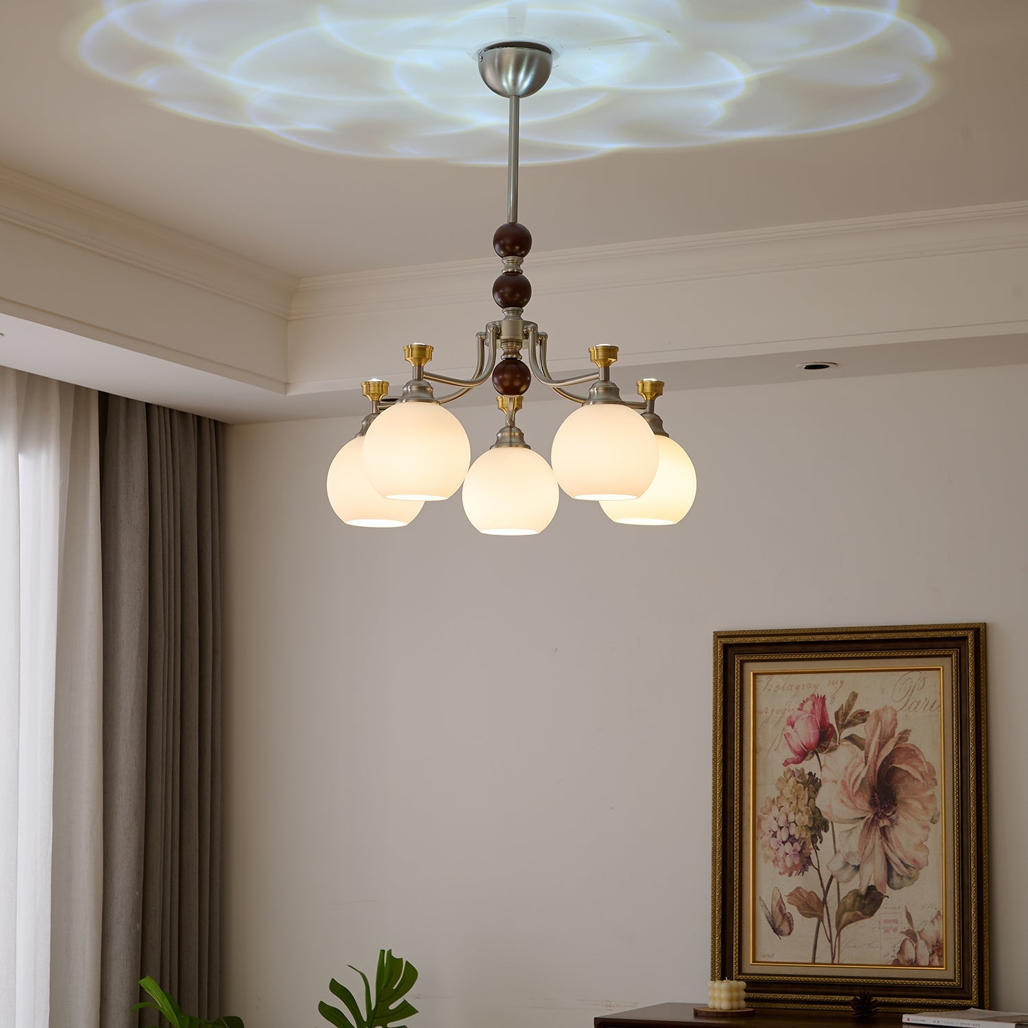 Lucienne Orb Chandelier detail view 42