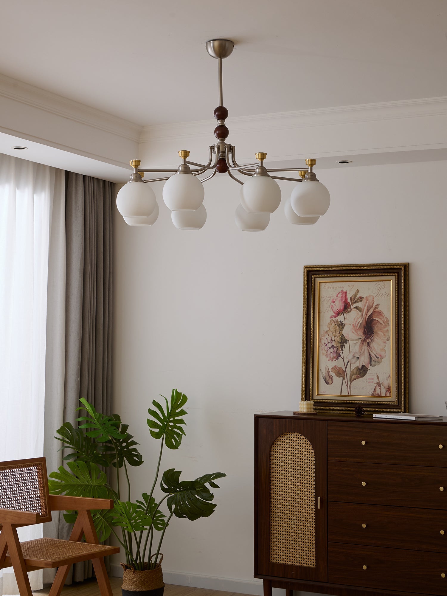 Lucienne Orb Chandelier detail view 9