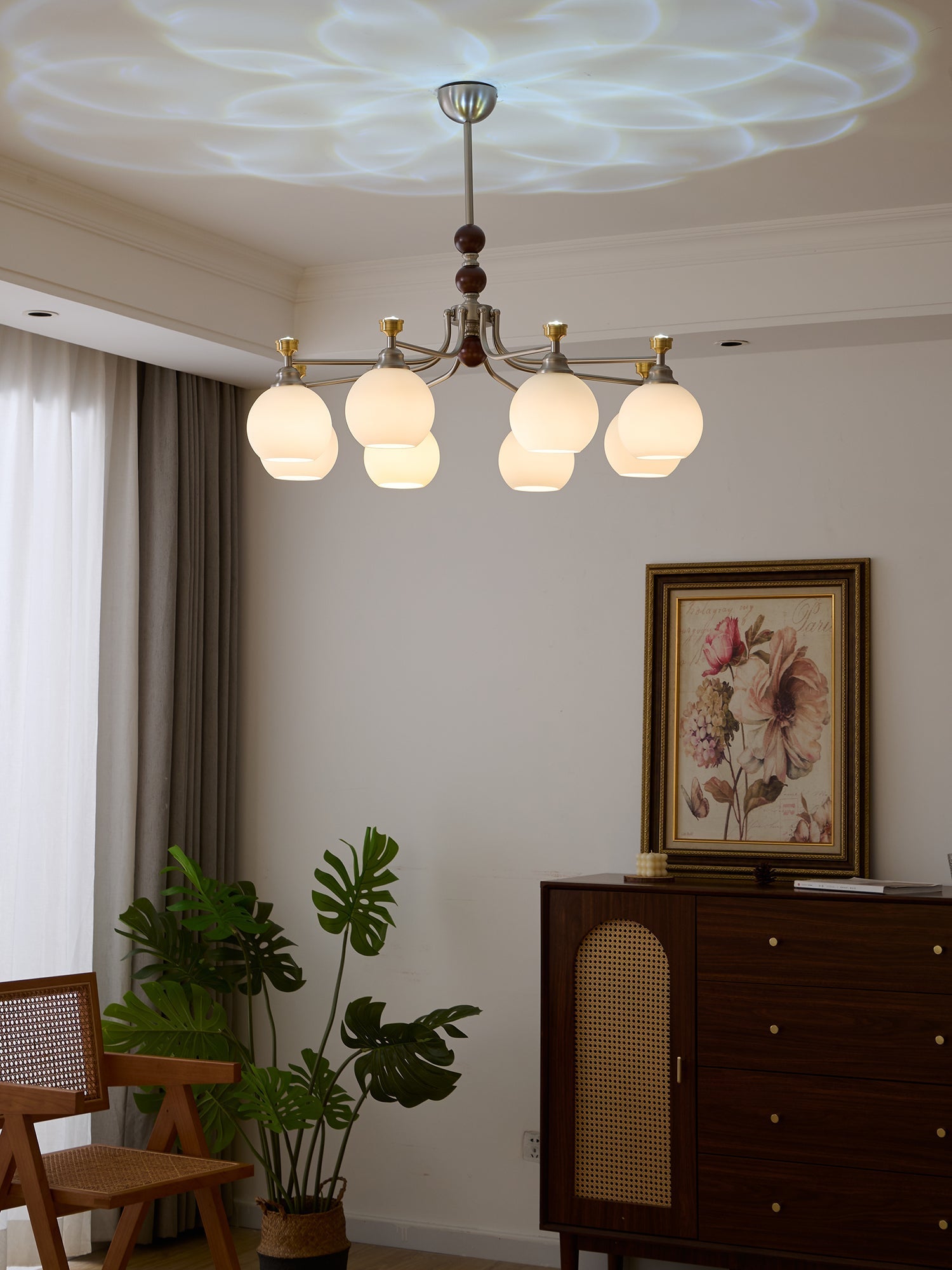 Lucienne Orb Chandelier detail view 10