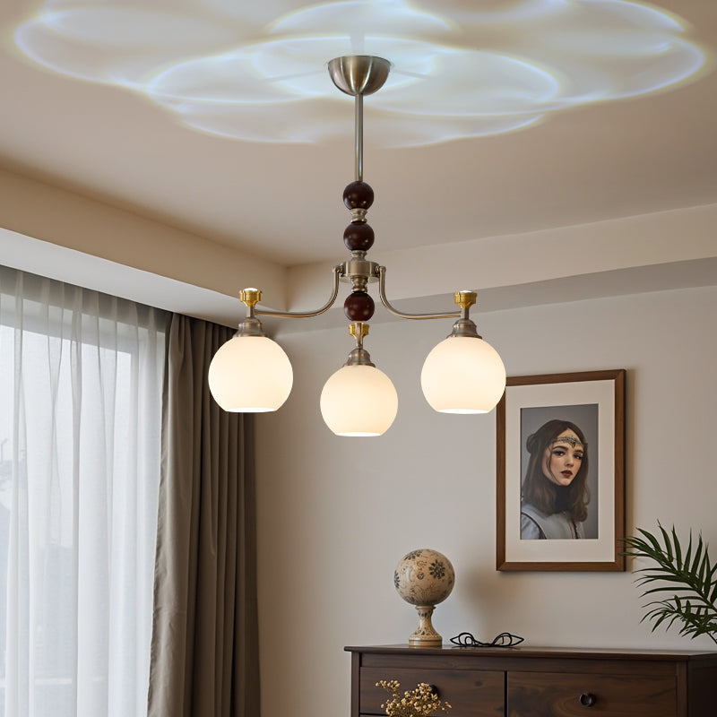 Lucienne Orb Chandelier detail view 45