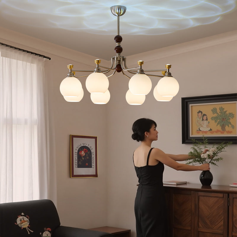 Lucienne Orb Chandelier detail view 38