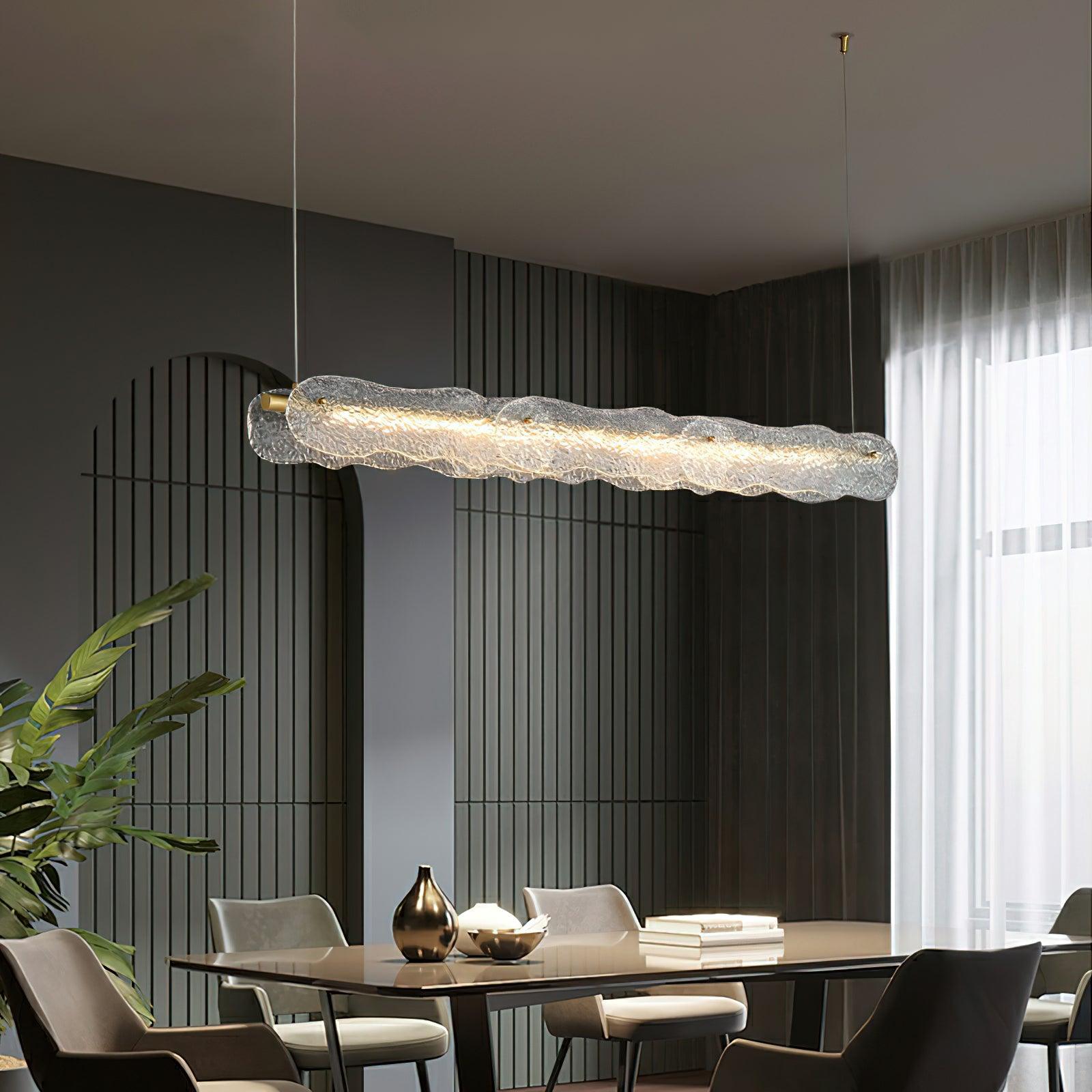 Luminous Wave Chandelier 47.2
