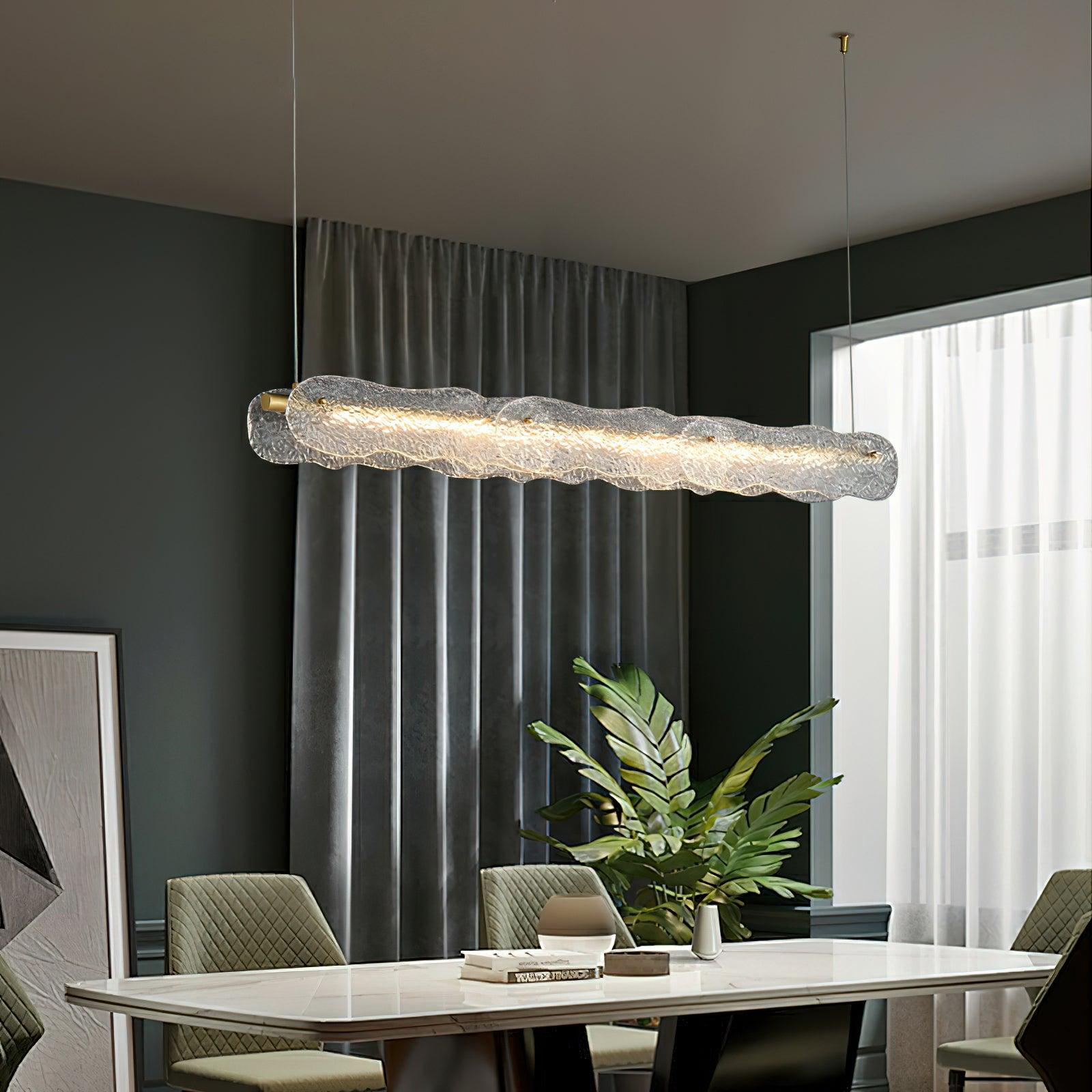 Luminous Wave Chandelier 47.2