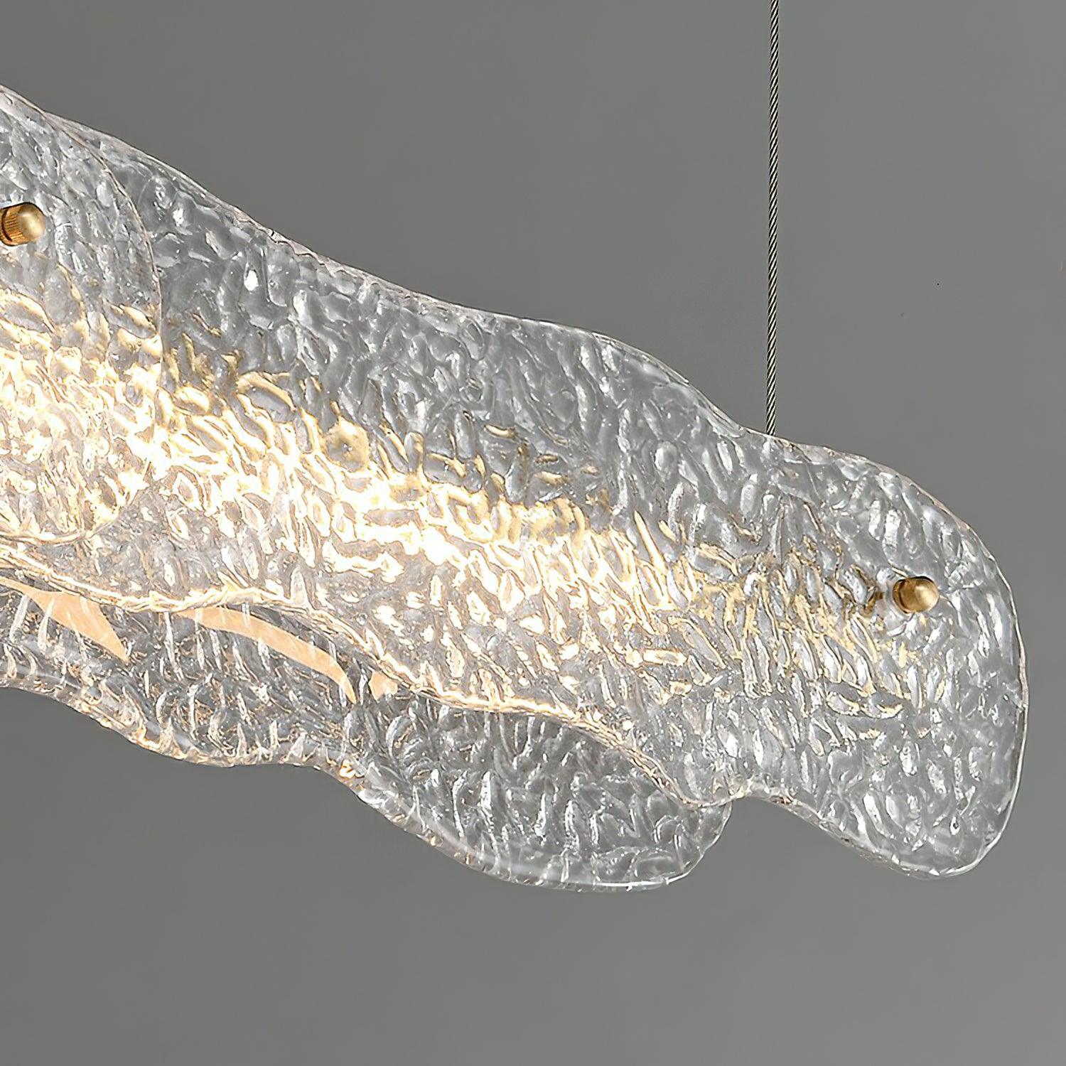 Luminous Wave Chandelier 47.2