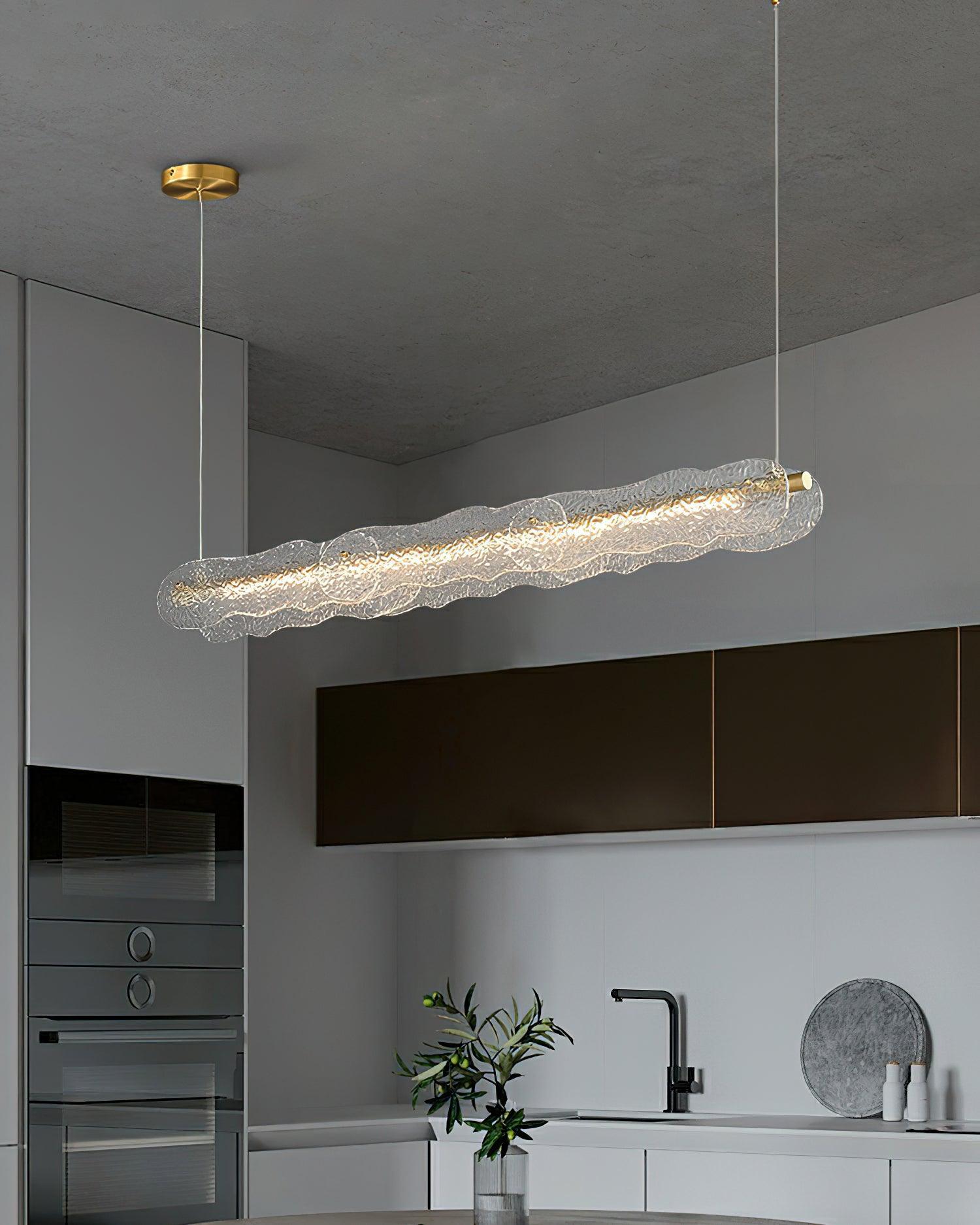 Luminous Wave Chandelier 47.2