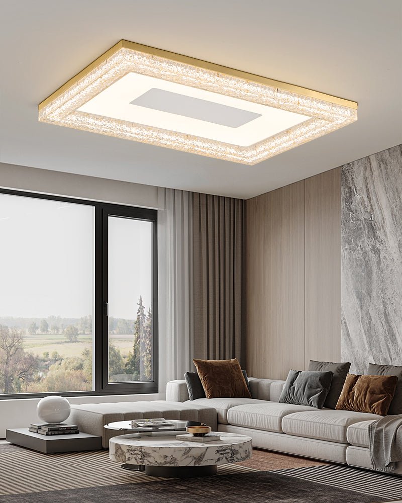 Lumora Resin Ceiling Light detail view 6