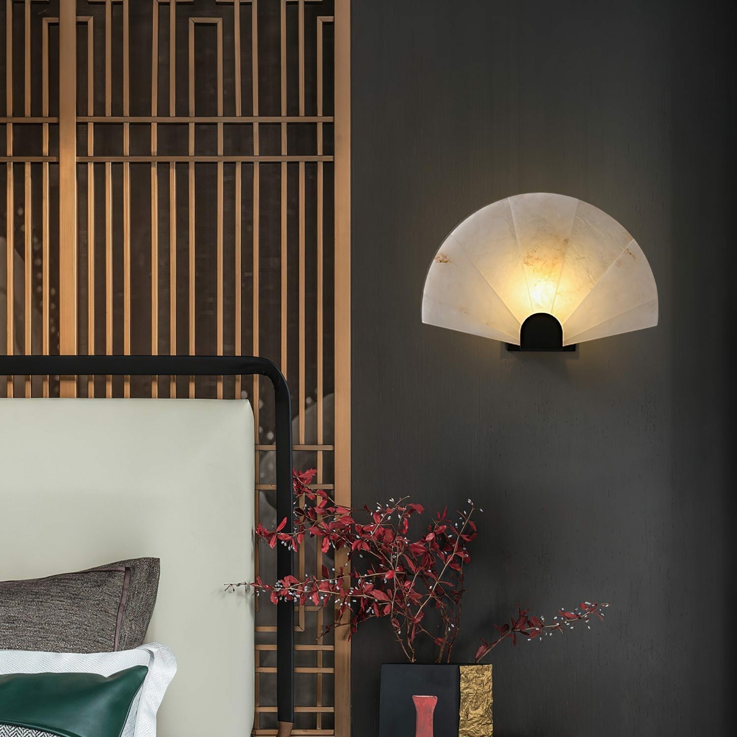 Luna Fan Wall Lamp 13.8