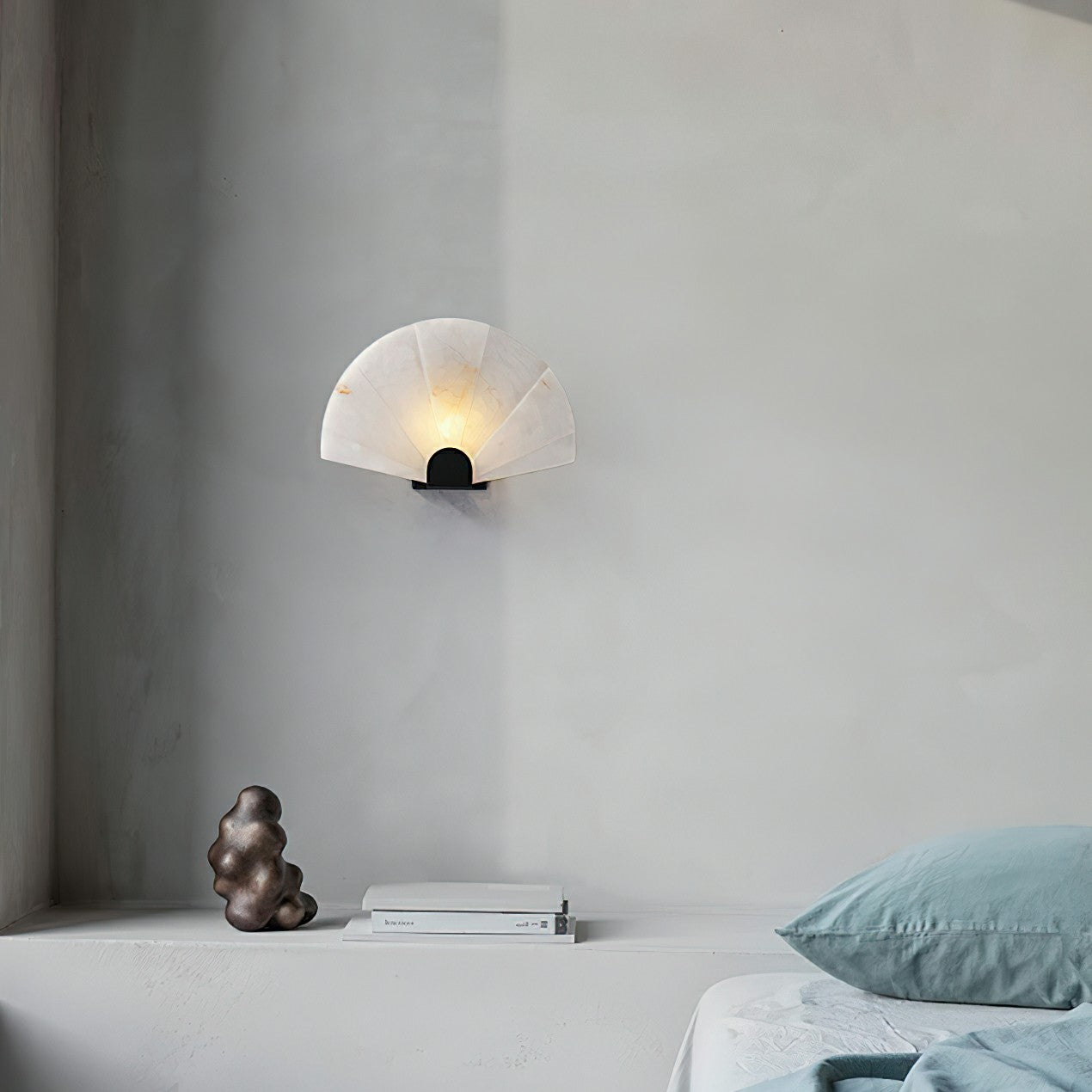 Luna Fan Wall Lamp 13.8