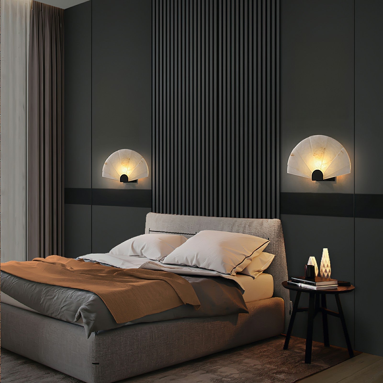 Luna Fan Wall Lamp 13.8
