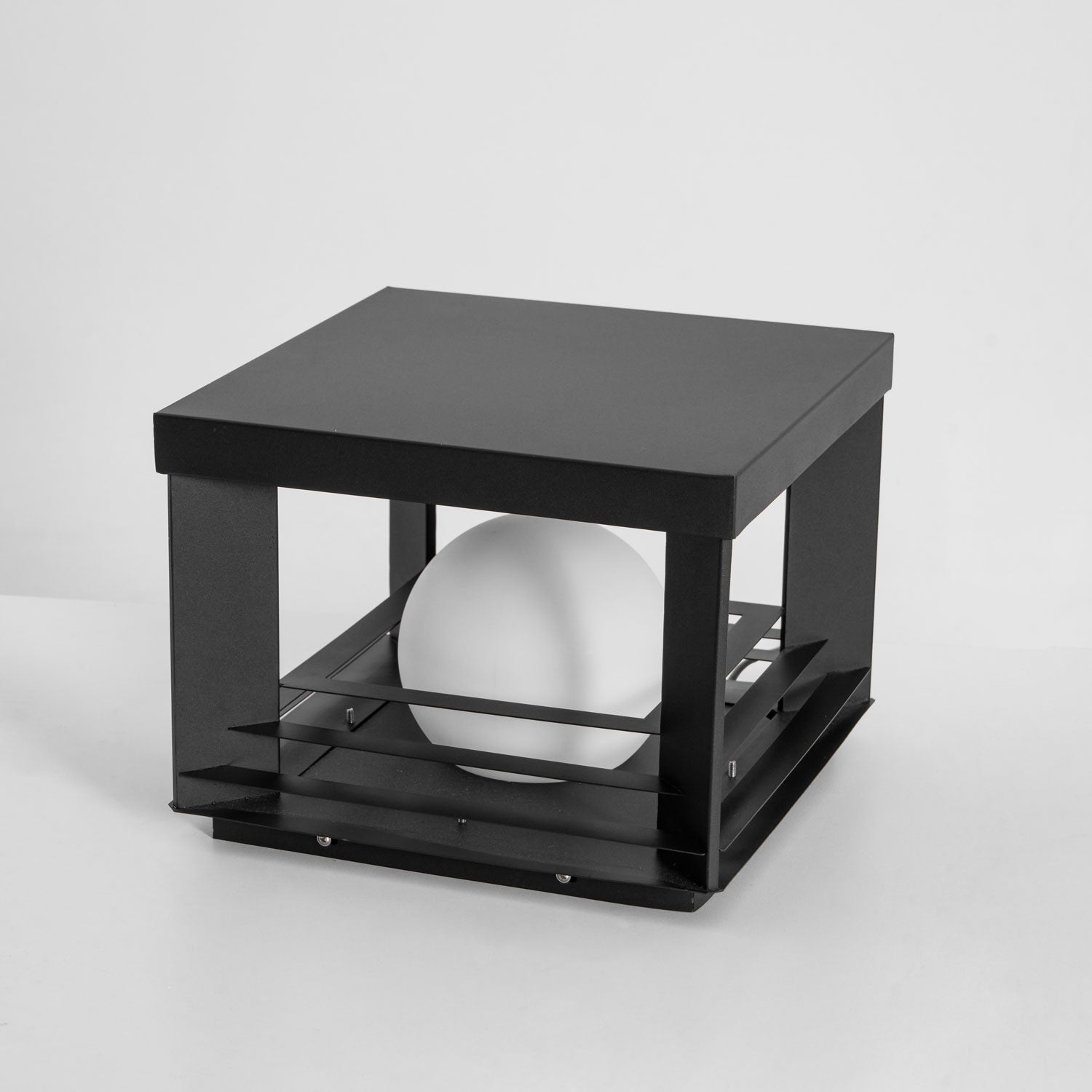 Lunar Crate Outdoor Floor Lamp