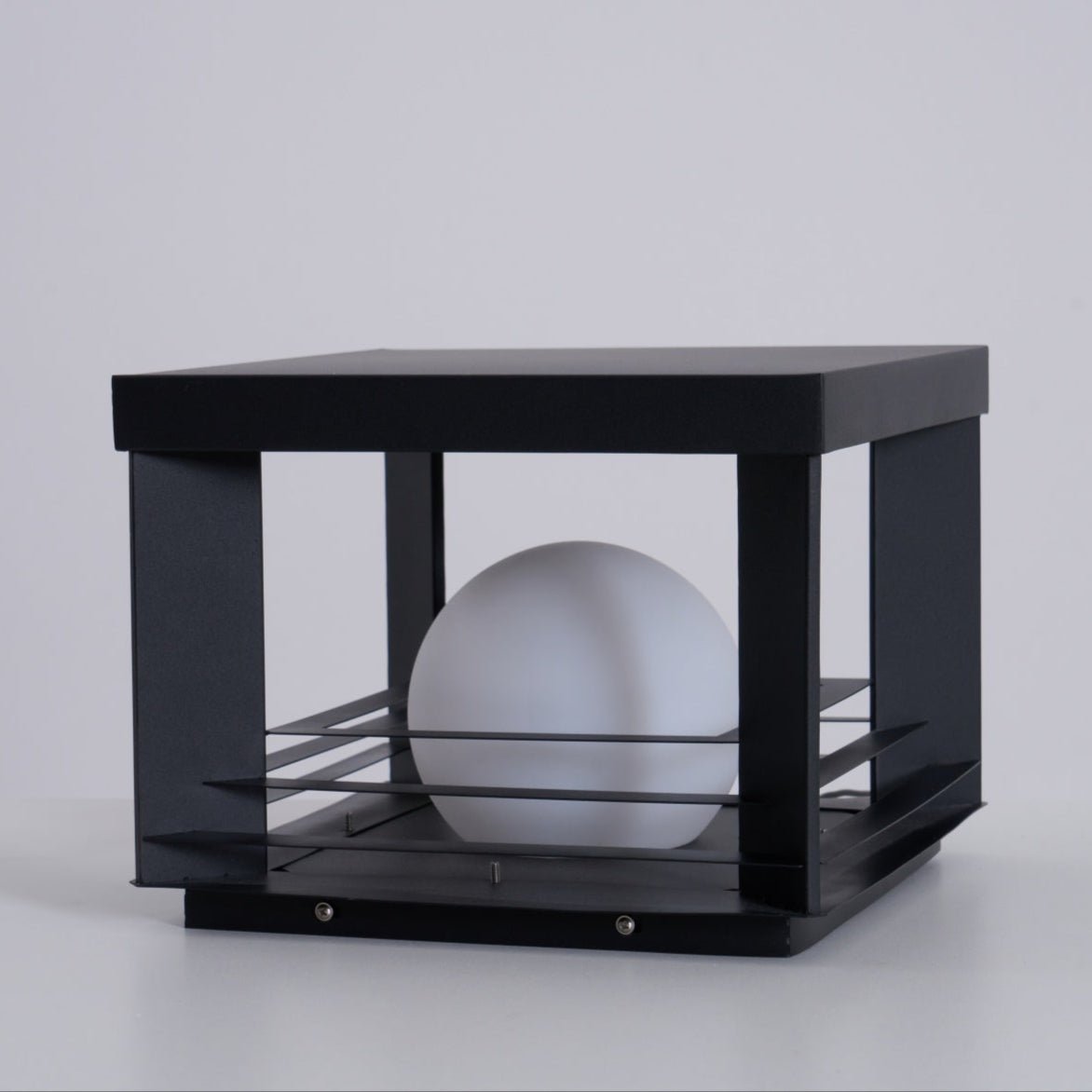 Lunar Crate Outdoor Floor Lamp