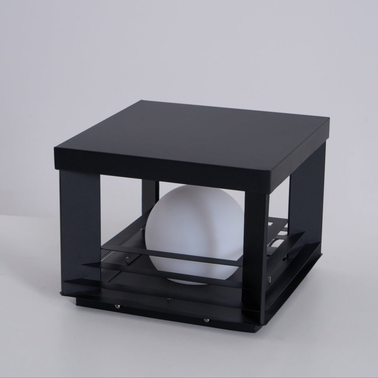 Lunar Crate Outdoor Floor Lamp