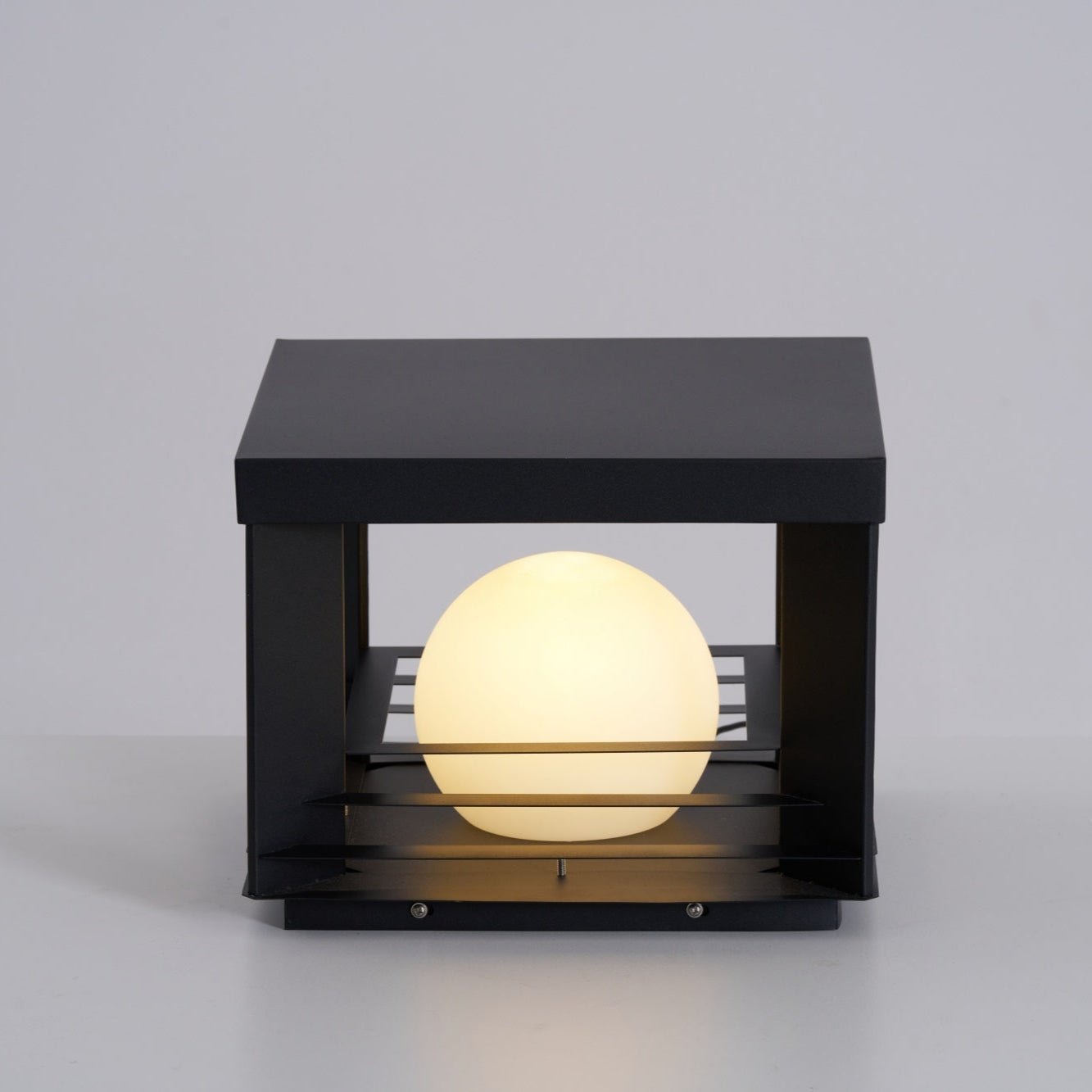 Lunar Crate Outdoor Floor Lamp