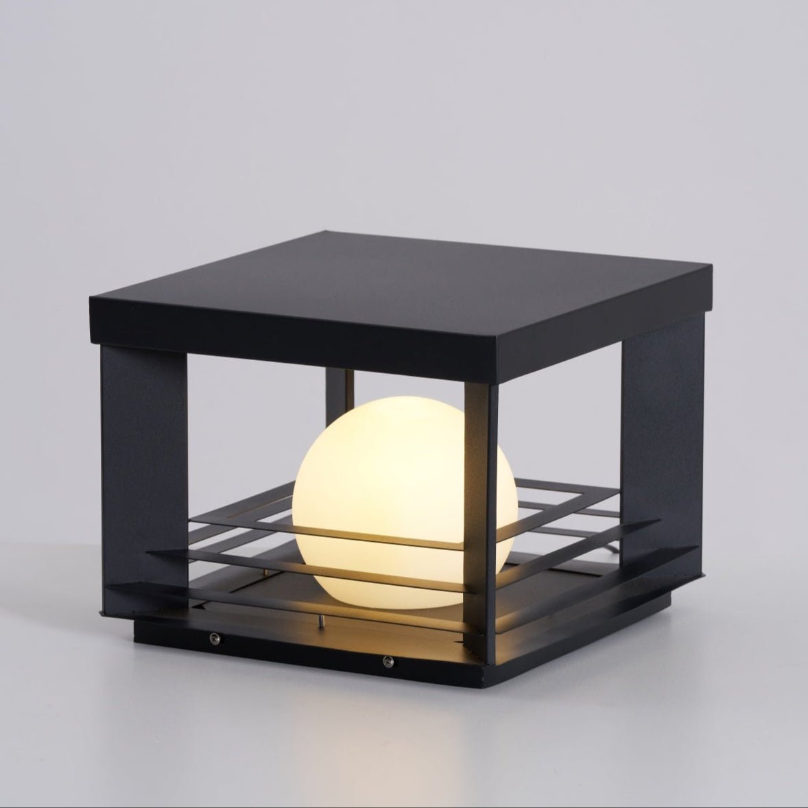 Lunar Crate Outdoor Floor Lamp