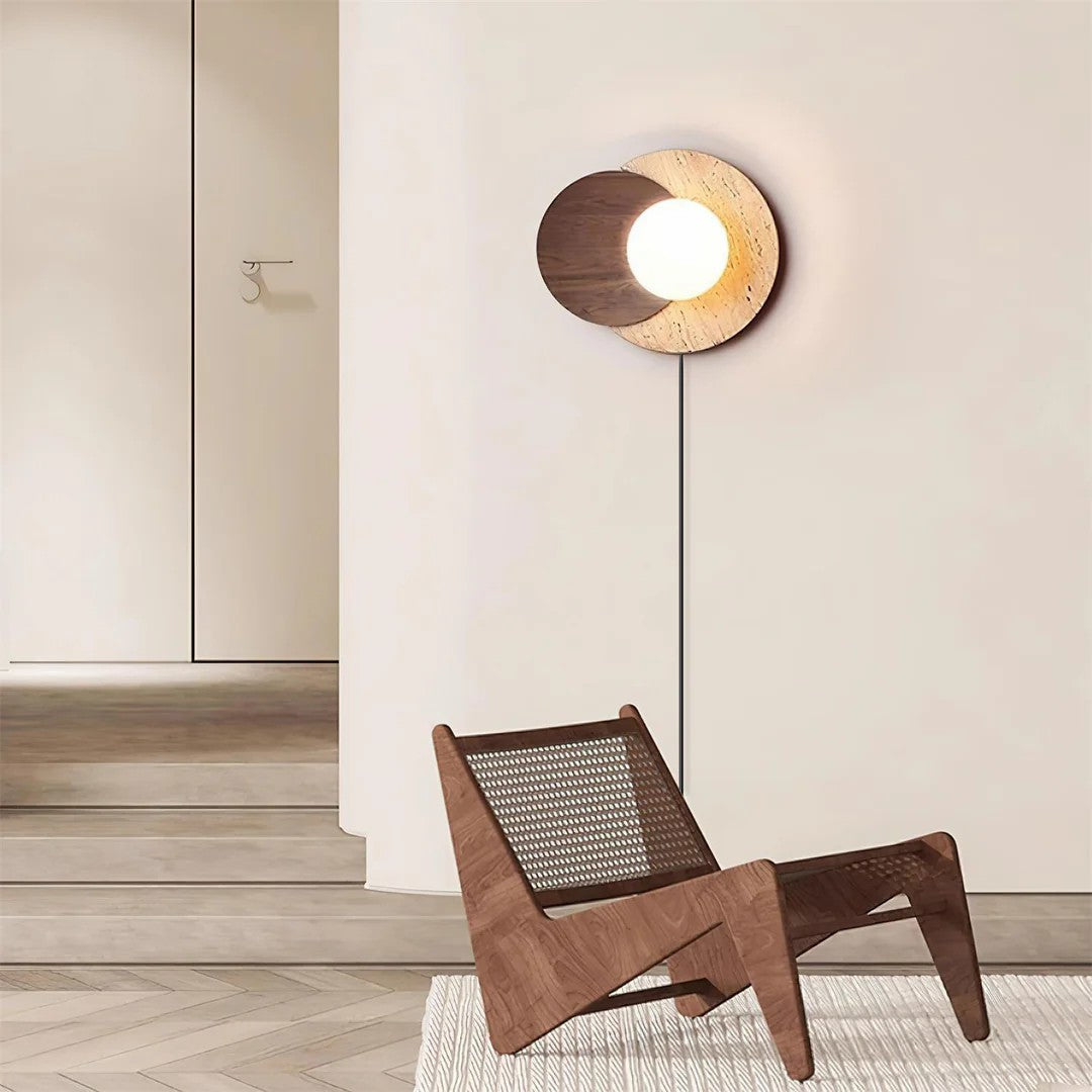 Lunar Eclipse Plug-in Wall Lamp 11.8