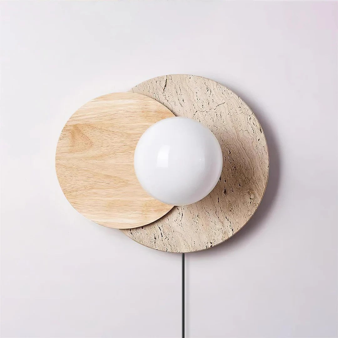 Lunar Eclipse Plug-in Wall Lamp 11.8