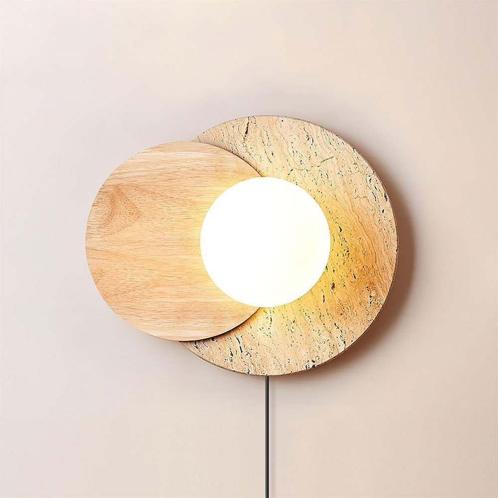 Lunar Eclipse Plug-in Wall Lamp 11.8