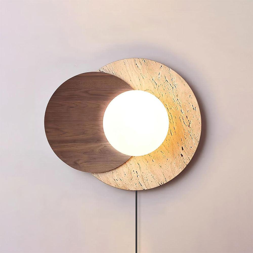 Lunar Eclipse Plug-in Wall Lamp 11.8