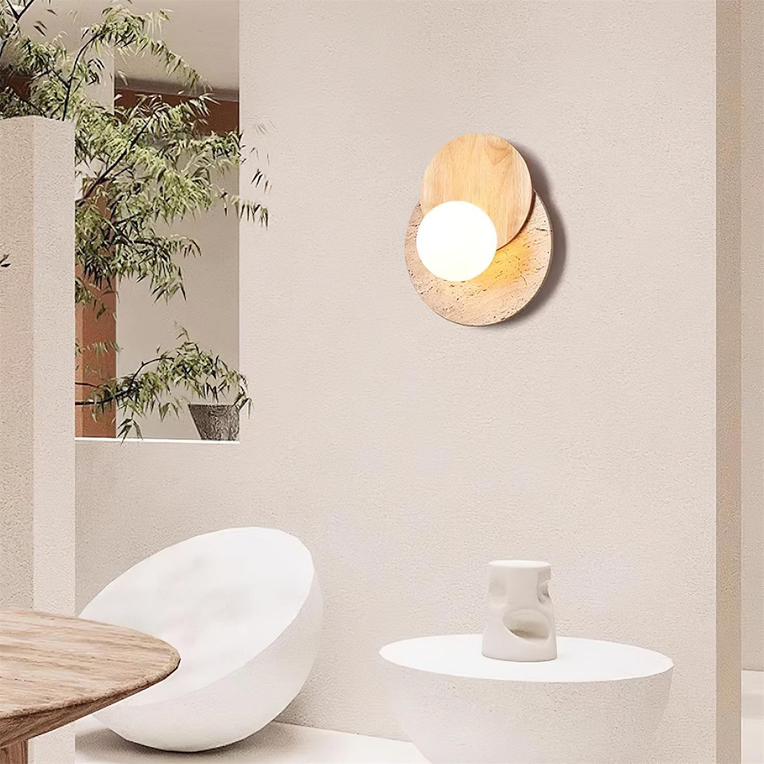 Lunar Eclipse Plug-in Wall Lamp 11.8