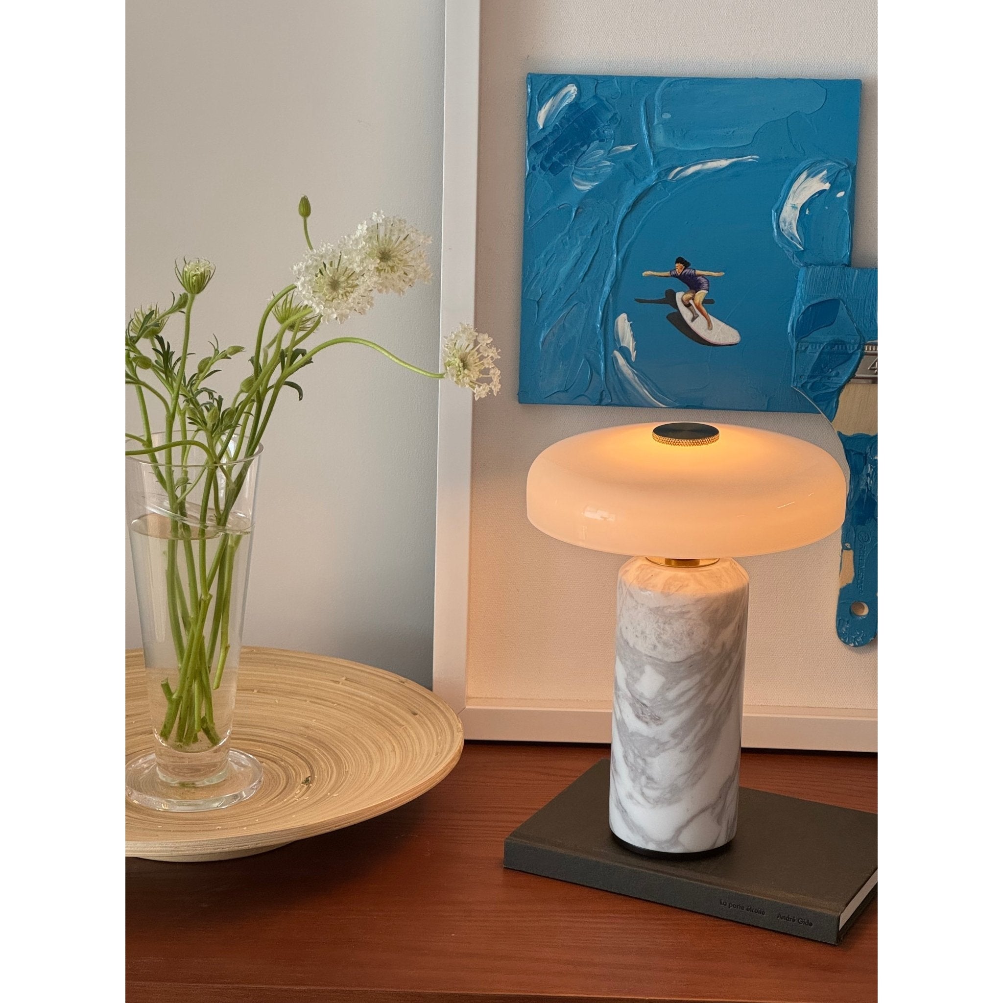 Lunara Marble Table Lamp