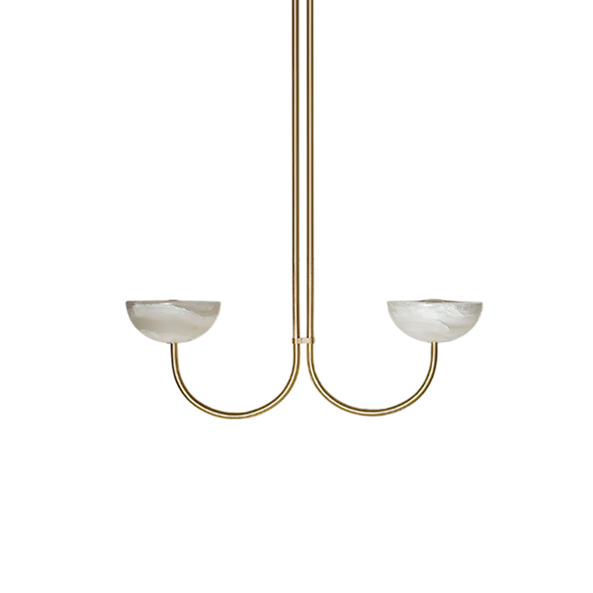 Lunaris Duo Alabaster Pendant Lamp