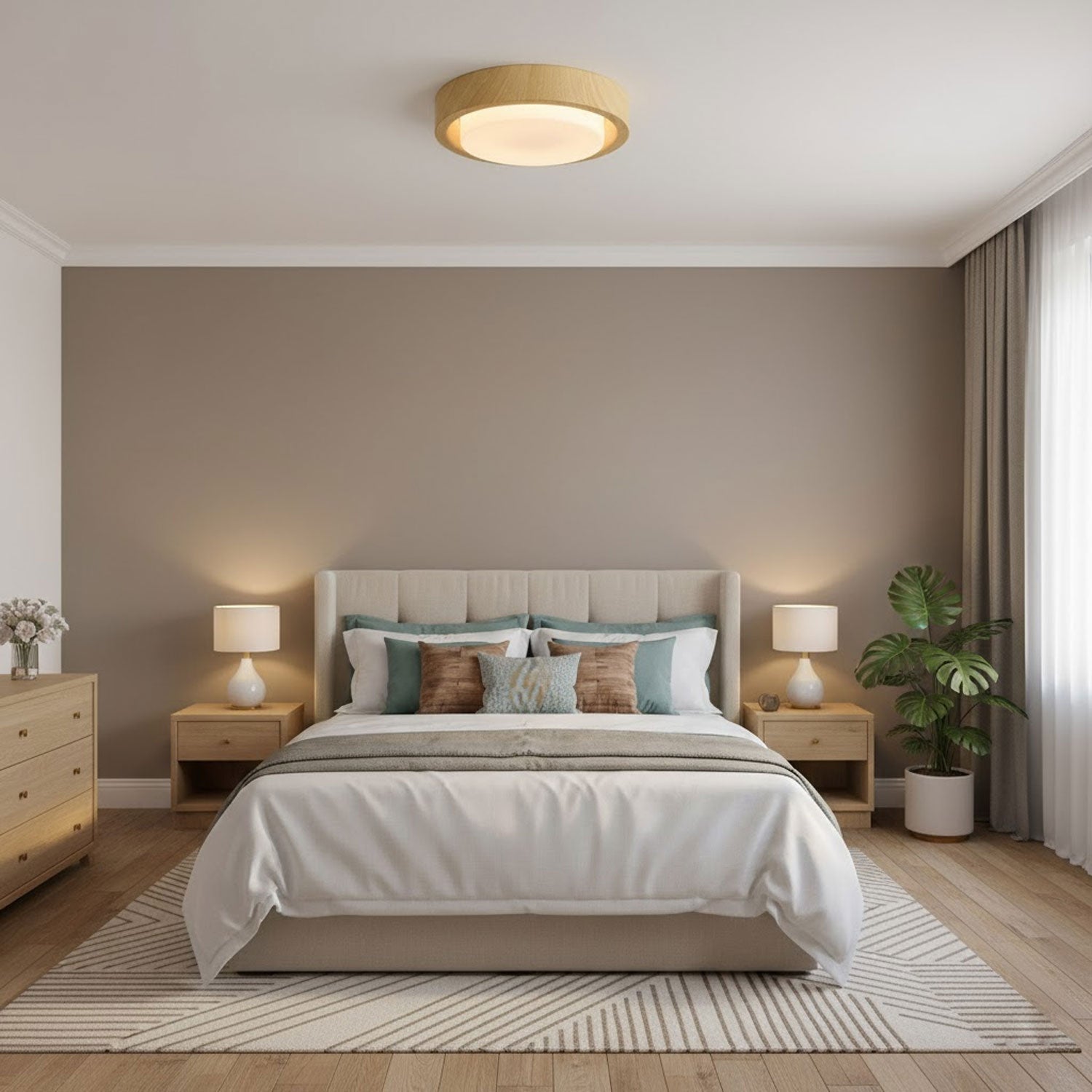 Lunor Ring Ceiling Light