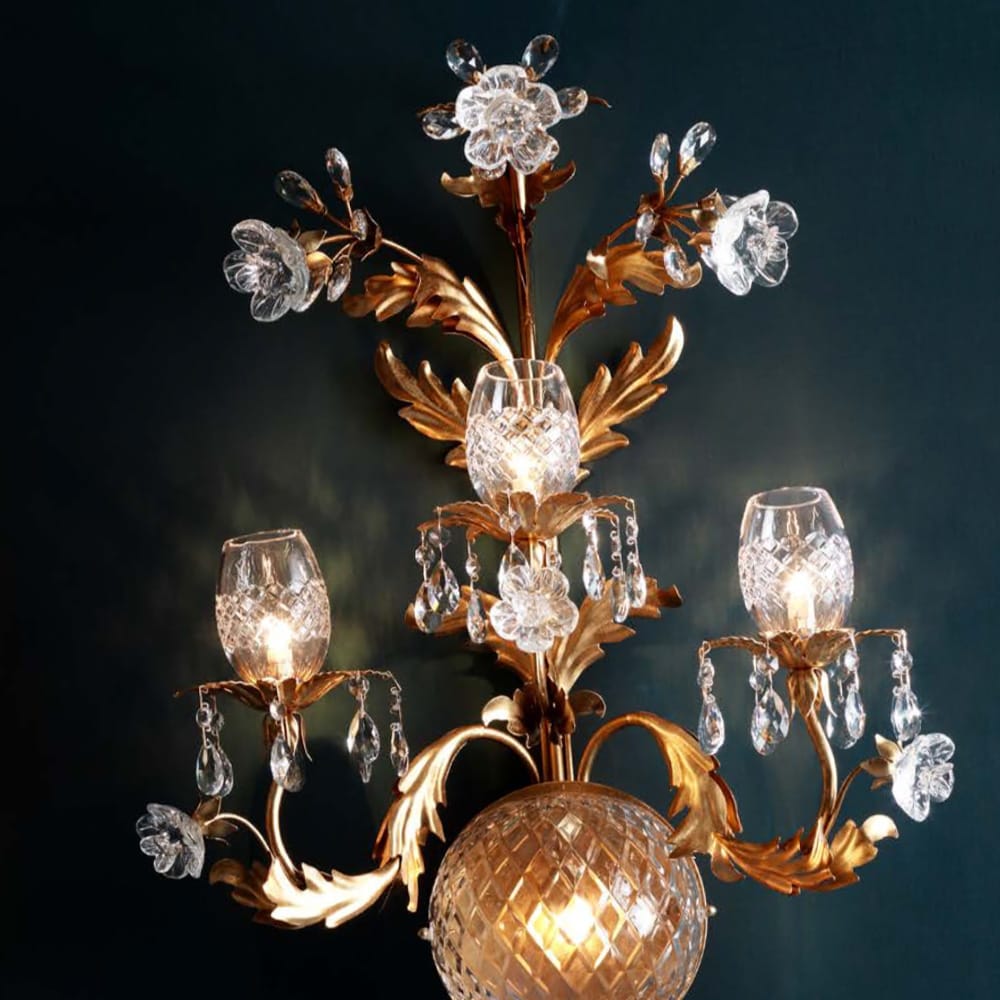 Luxury Italian Bohemian Crystal Florentine