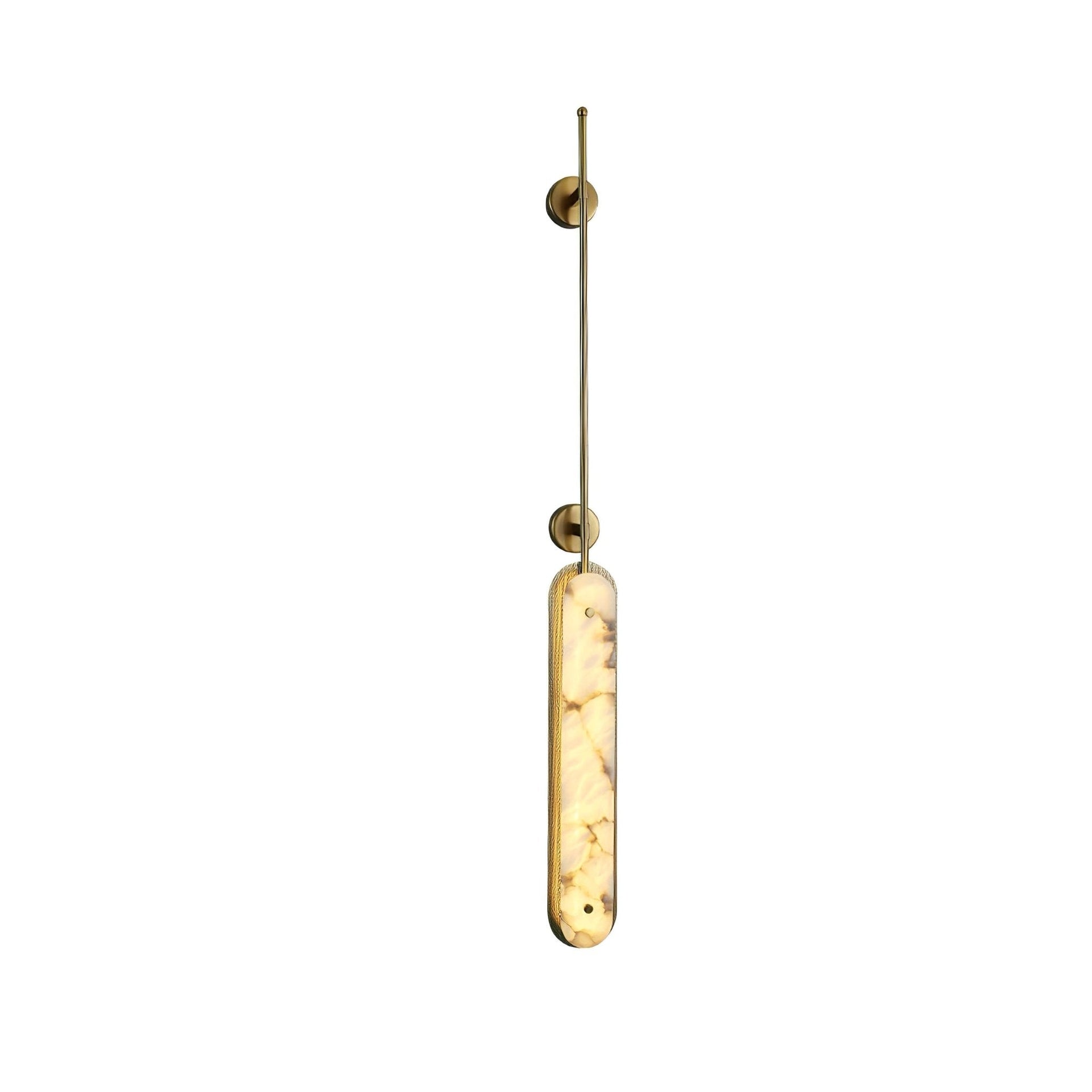 Lysandra Alabaster Wall Light, Hardwired Wall Sconce, detail 10