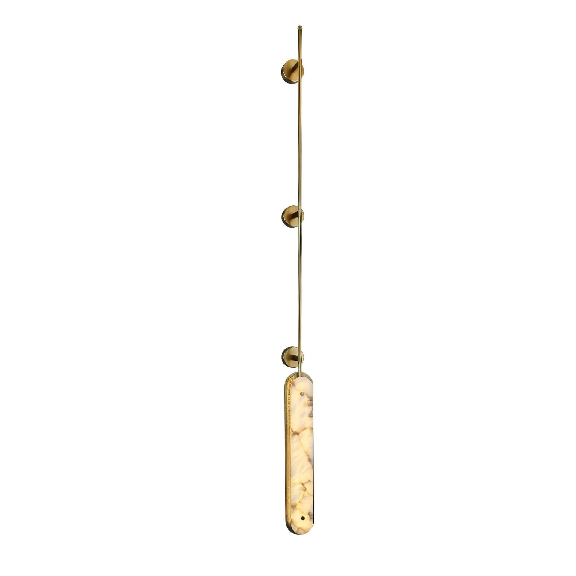 Lysandra Alabaster Wall Light, Hardwired Wall Sconce, detail 12