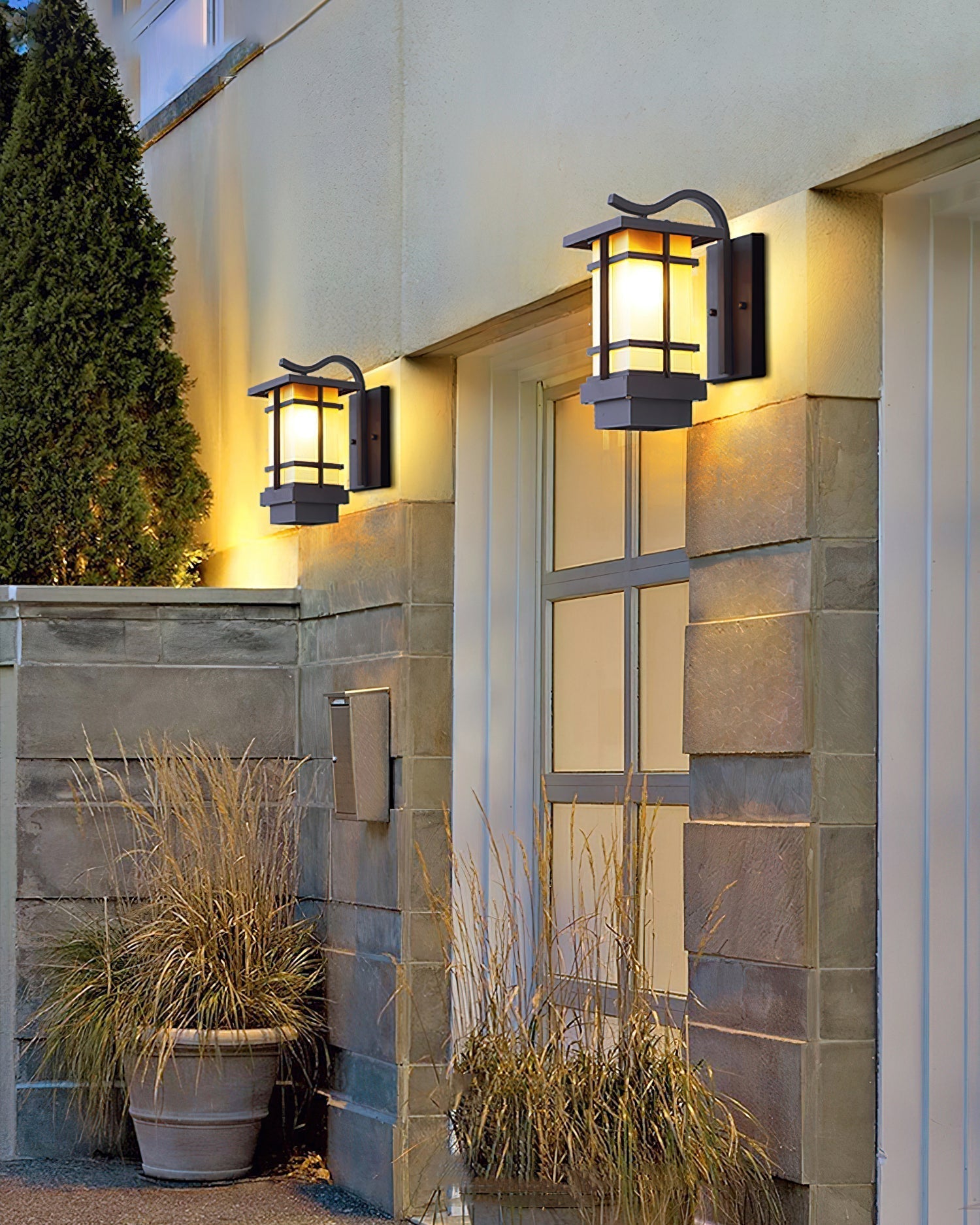 Madison Lantern Exterior Wall Light, Outdoor Wall Light, detail 13