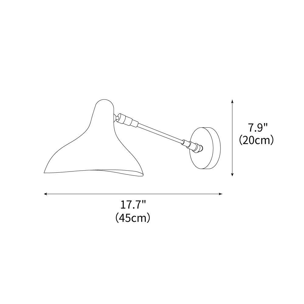 Mantis Wall Lamp 17.7