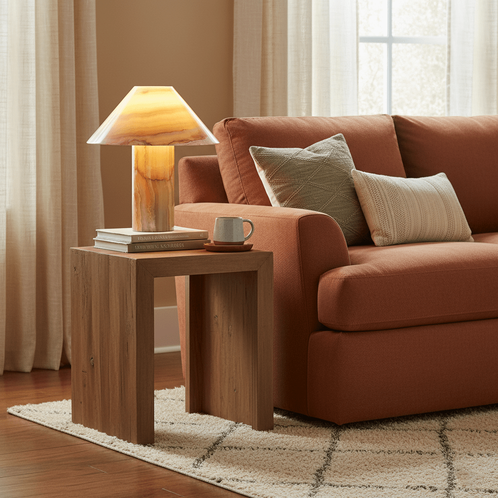 Marbelle Onyx Table Lamp