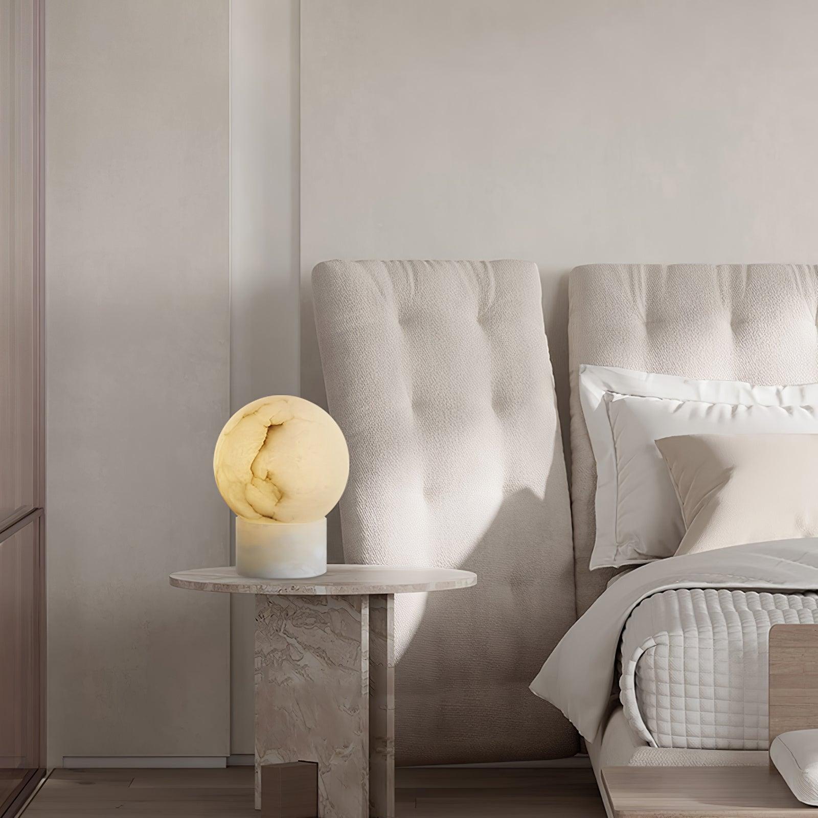 Marble Ball Table Lamp 7.1