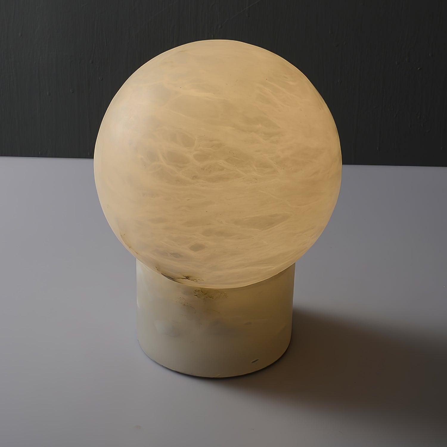 Marble Ball Table Lamp 7.1