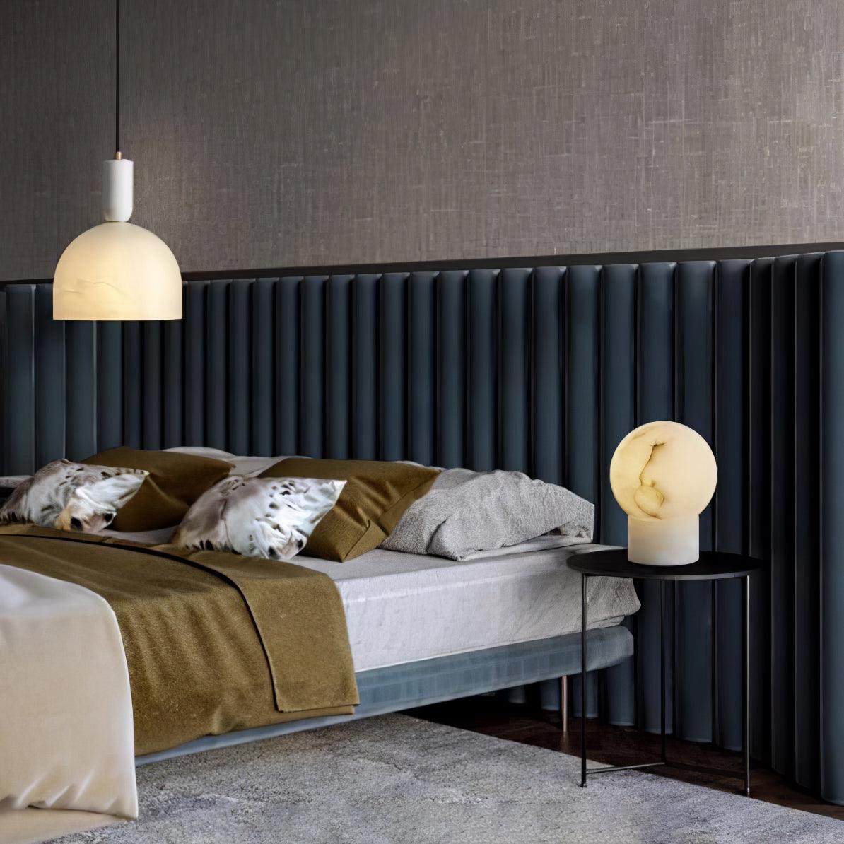 Marble Ball Table Lamp 7.1