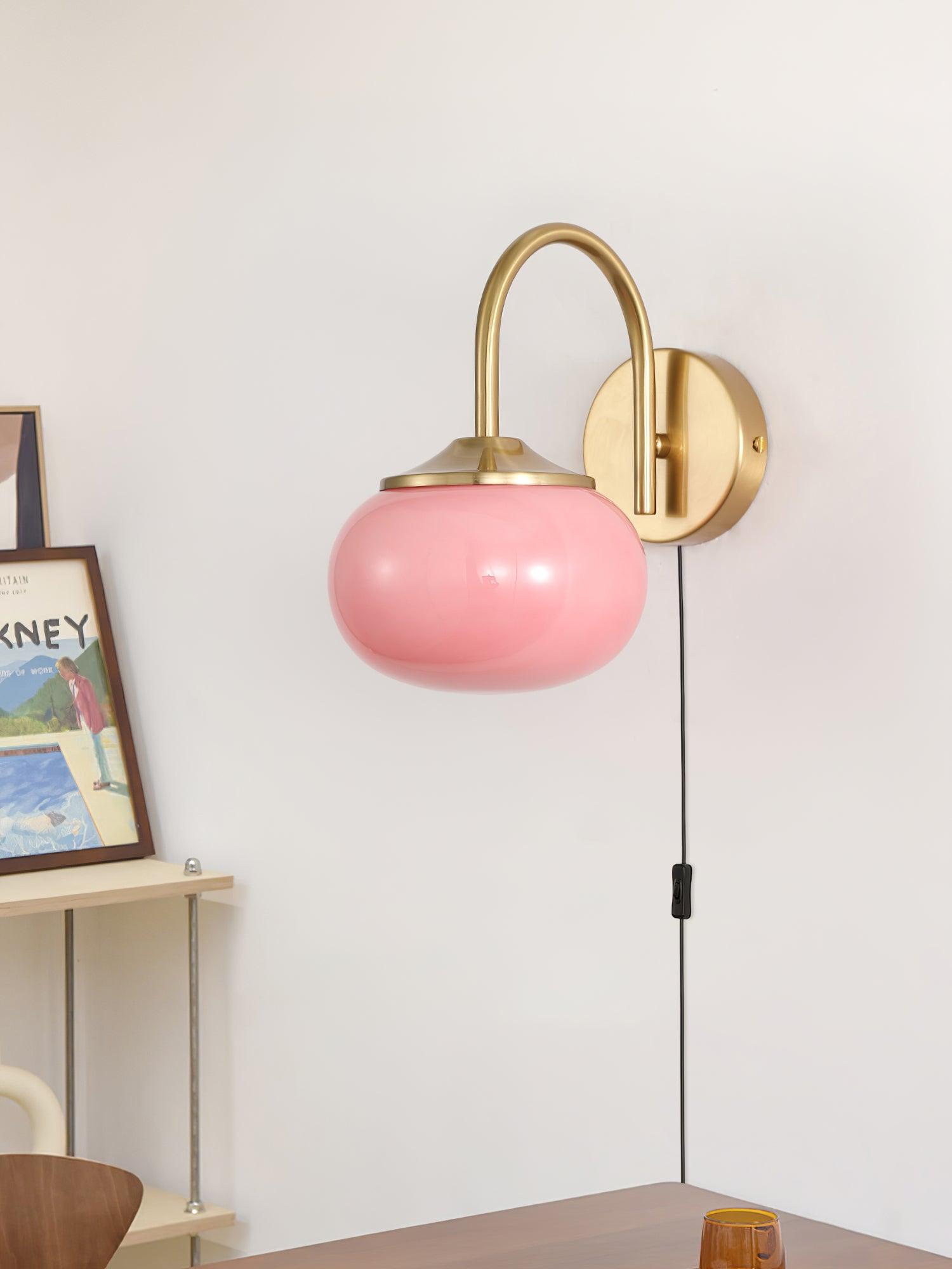 Marshmallow Wall-mounted Lamp Wall Light Plug Version, Plug-In Wall Sconce, detail 9