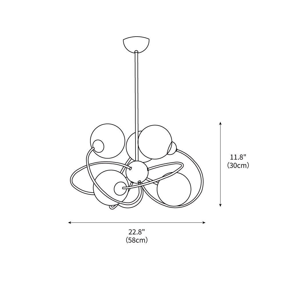 Maru Chandelier 22.8