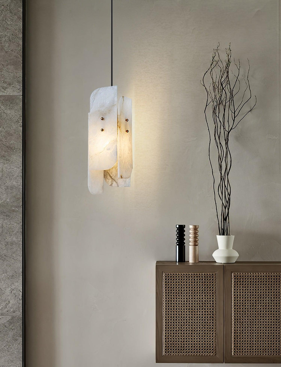 Megalith Alabaster Pendant Light 5.9