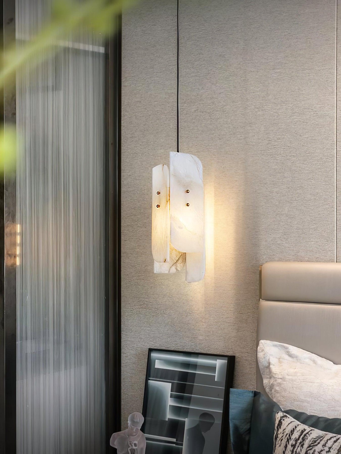 Megalith Alabaster Pendant Light 5.9