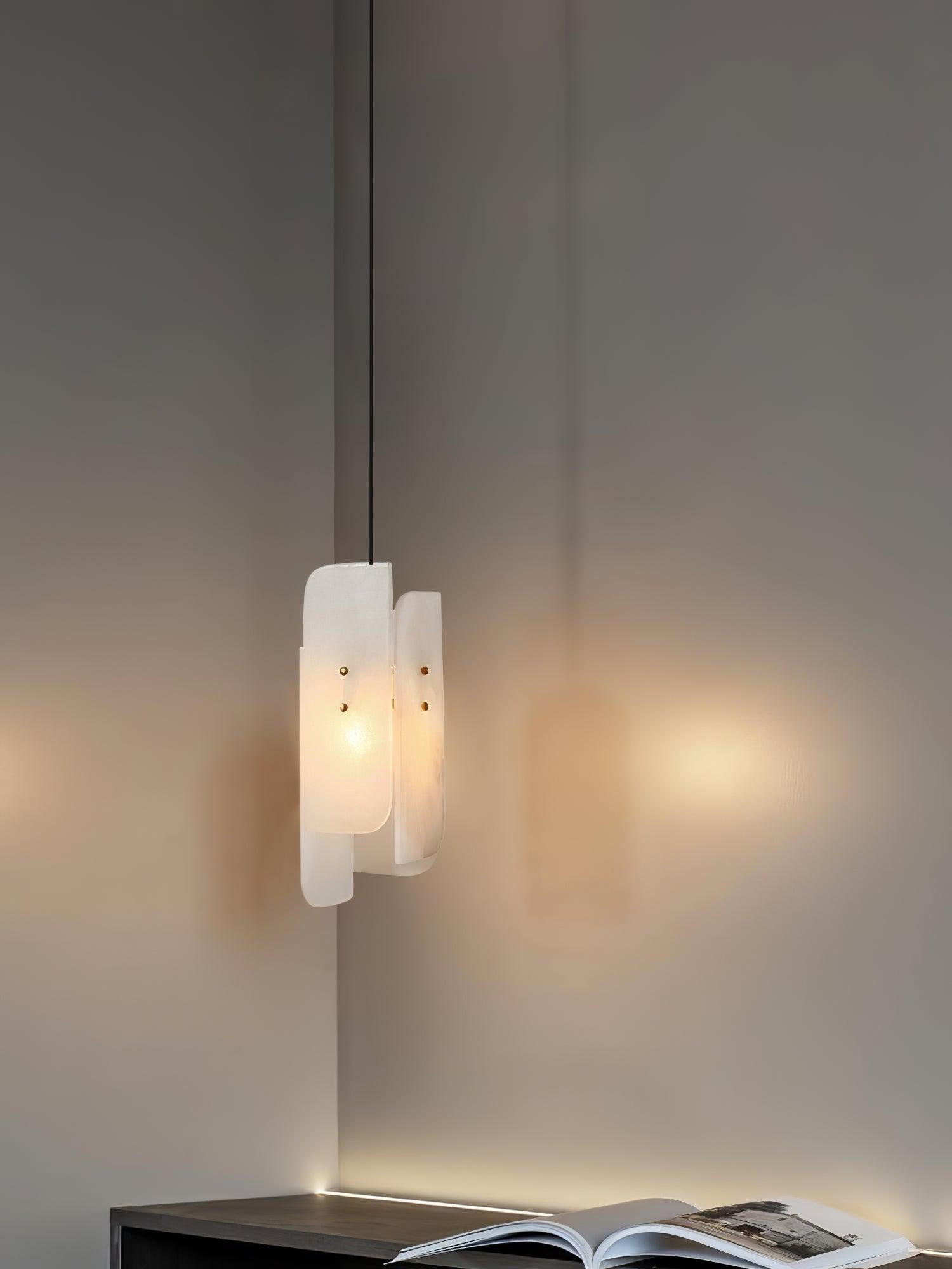Megalith Alabaster Pendant Light 5.9